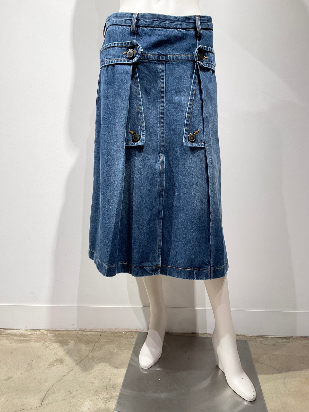 DRIES VAN NOTEN/ドリスヴァンノッテン デニムスカート
