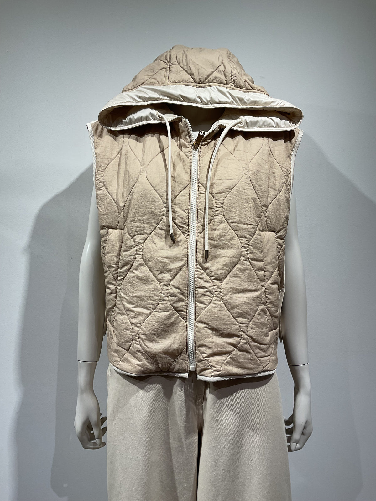 Max Mara Weekend/マックスマーラウィークエンド リバーシブルキルティングベスト