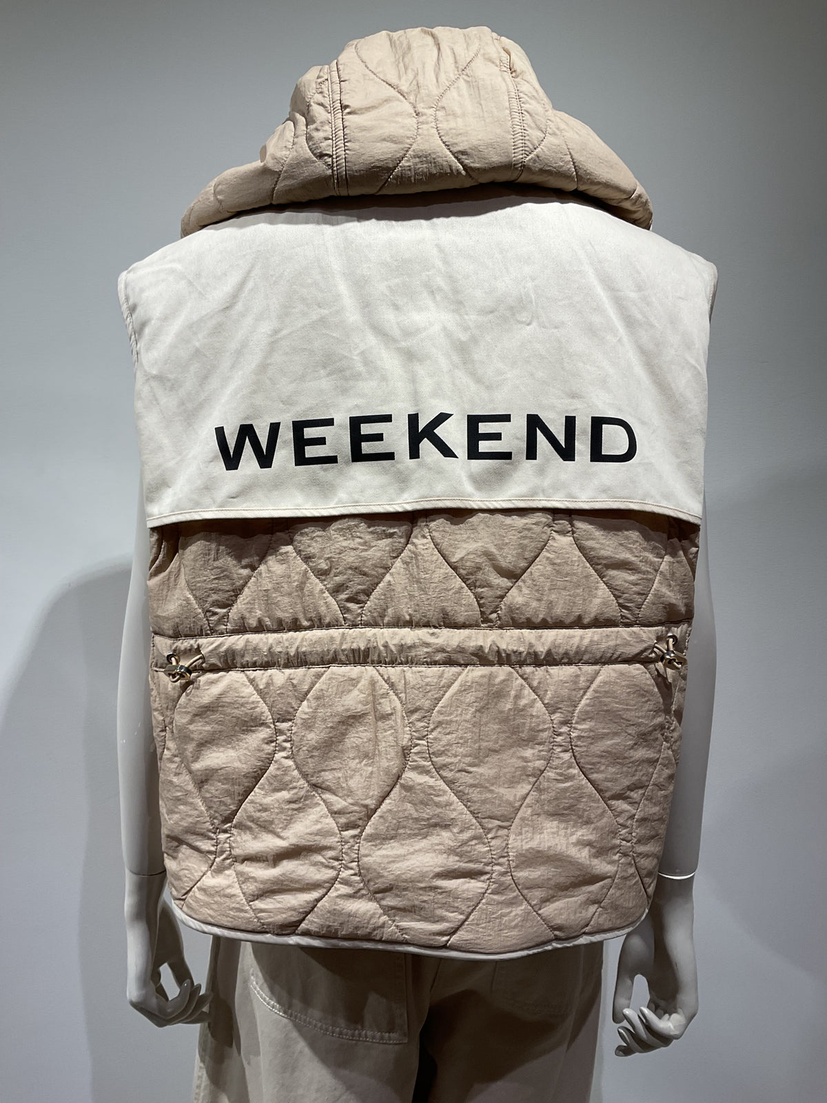 Max Mara Weekend/マックスマーラウィークエンド リバーシブルキルティングベスト