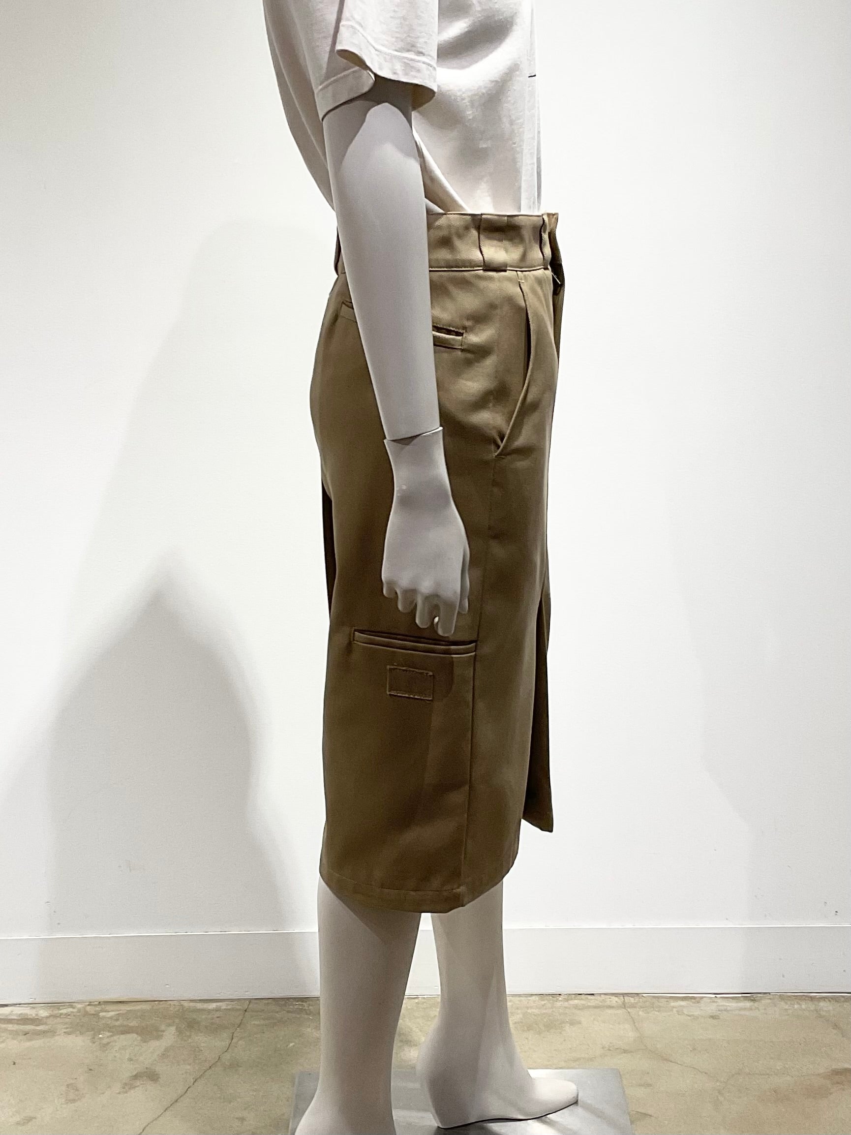 MAISON MARGIELA/メゾンマルジェラ スケーター チノ ミディスカート