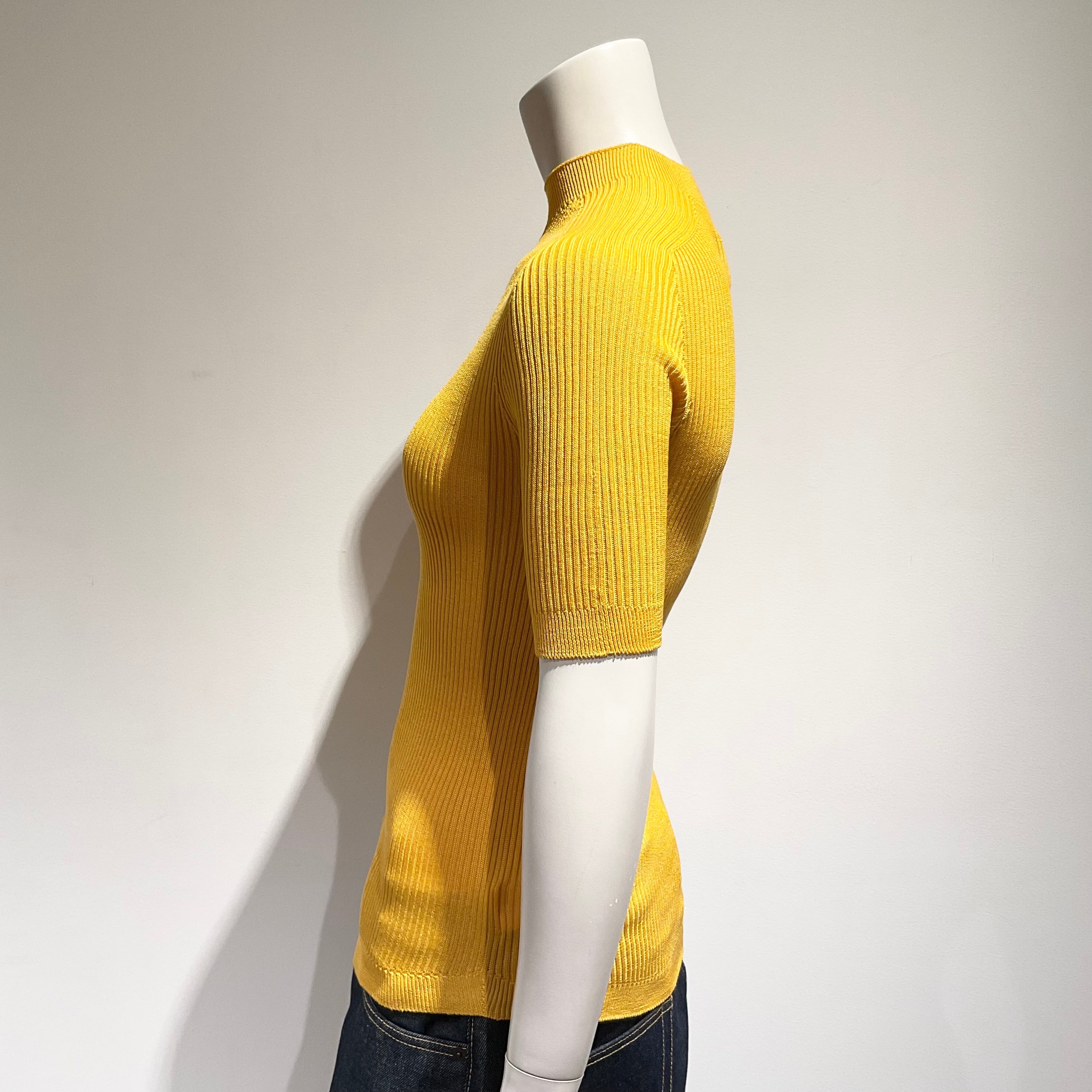 UNION LAUNCH/ユニオンランチ リブ 半袖 ニット