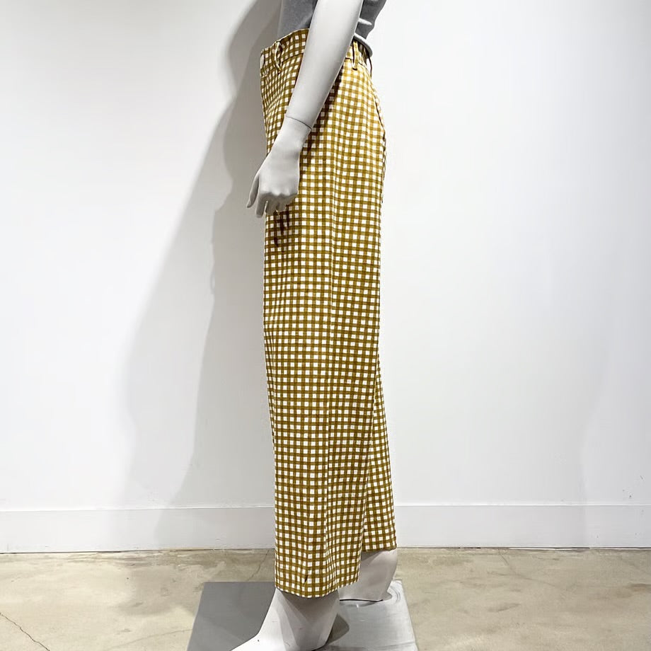 SZ BLOCKPRINTS/エスゼット ブロックプリント チェックパンツ