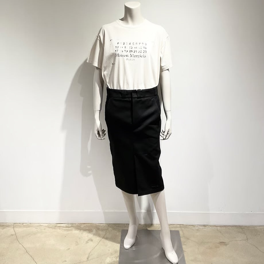 MAISON MARGIELA/メゾンマルジェラ スケーター チノ ミディスカート