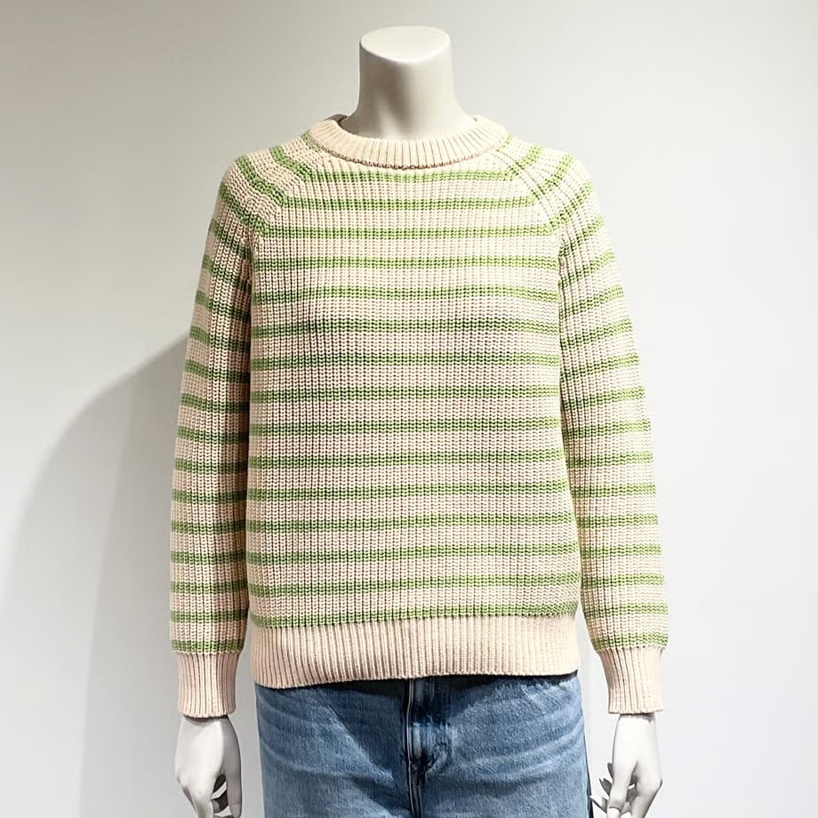 DEMYLEE/デミリー オーガニックコットン クルーネック ニットプルオーバー