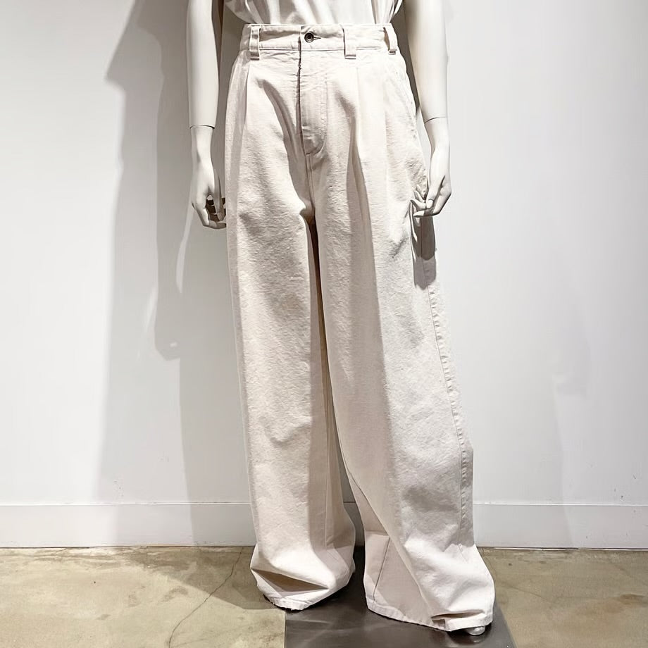 MAISON MARGIELA/メゾンマルジェラ ハイウエスト ワイド デニムパンツ