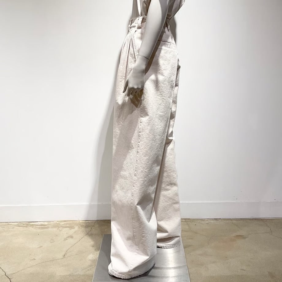 MAISON MARGIELA/メゾンマルジェラ ハイウエスト ワイド デニムパンツ