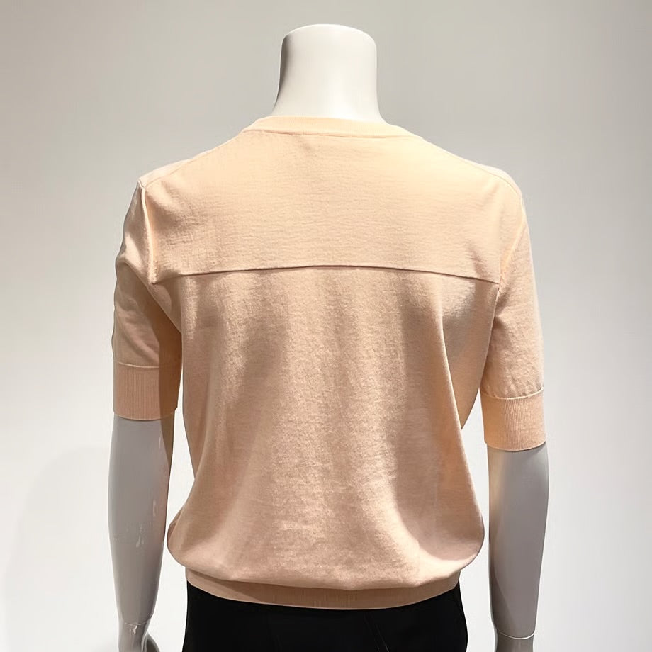 JIL SANDER/ジルサンダー クルーネック 半袖 ニット