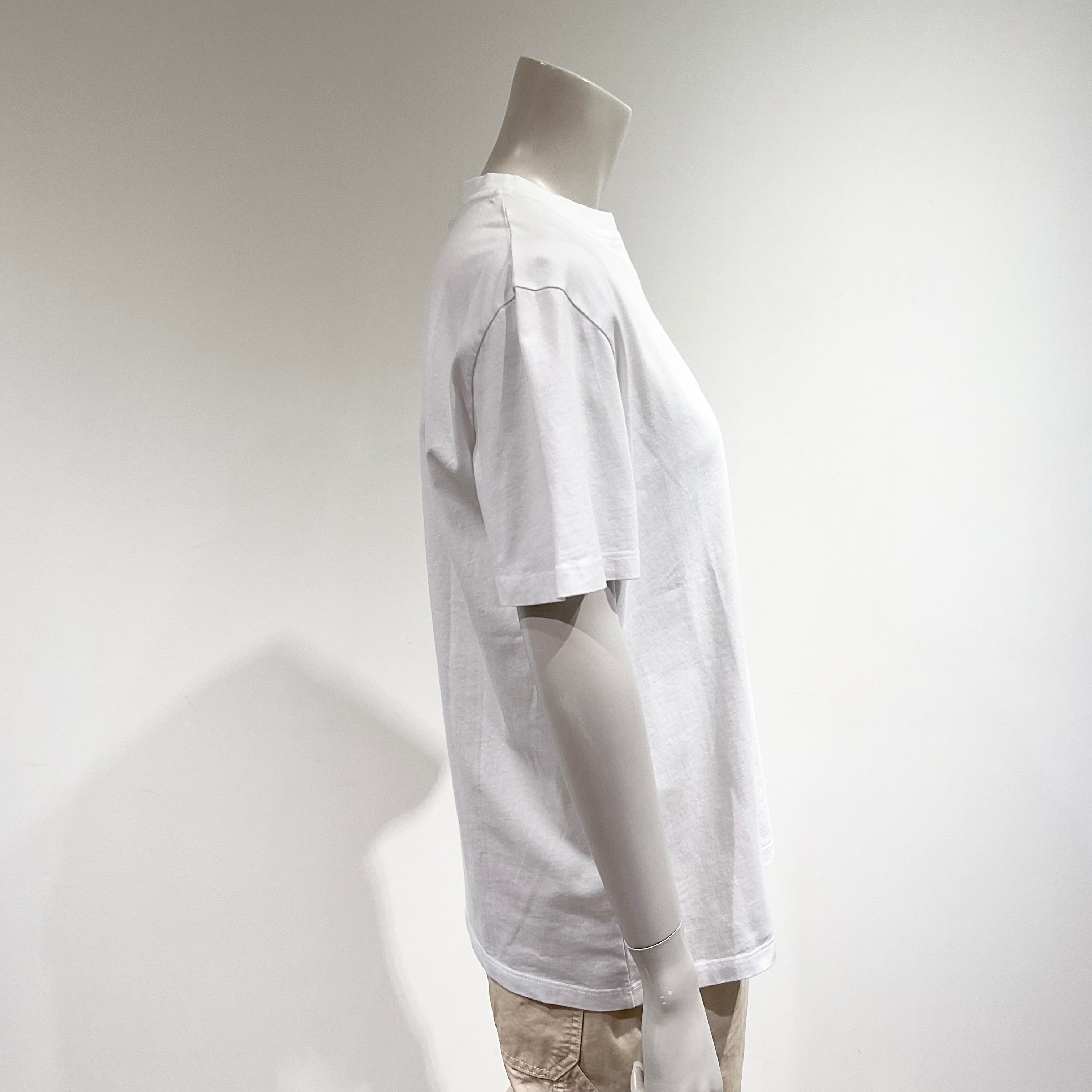 GOLDENGOOSE/ゴールデングース コントラストロゴ Tシャツ