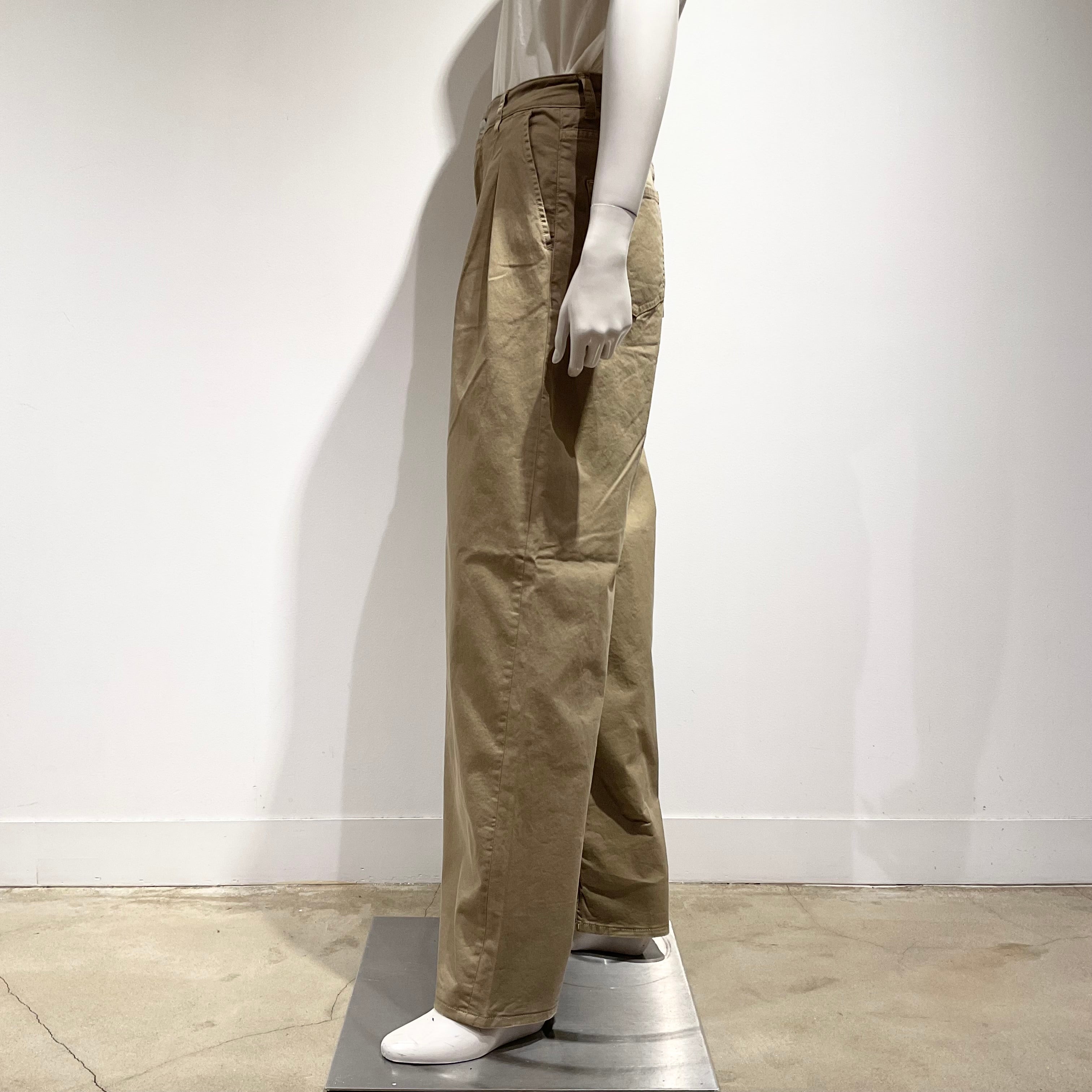 Healthy DENIM/ヘルシーデニム タックパンツ