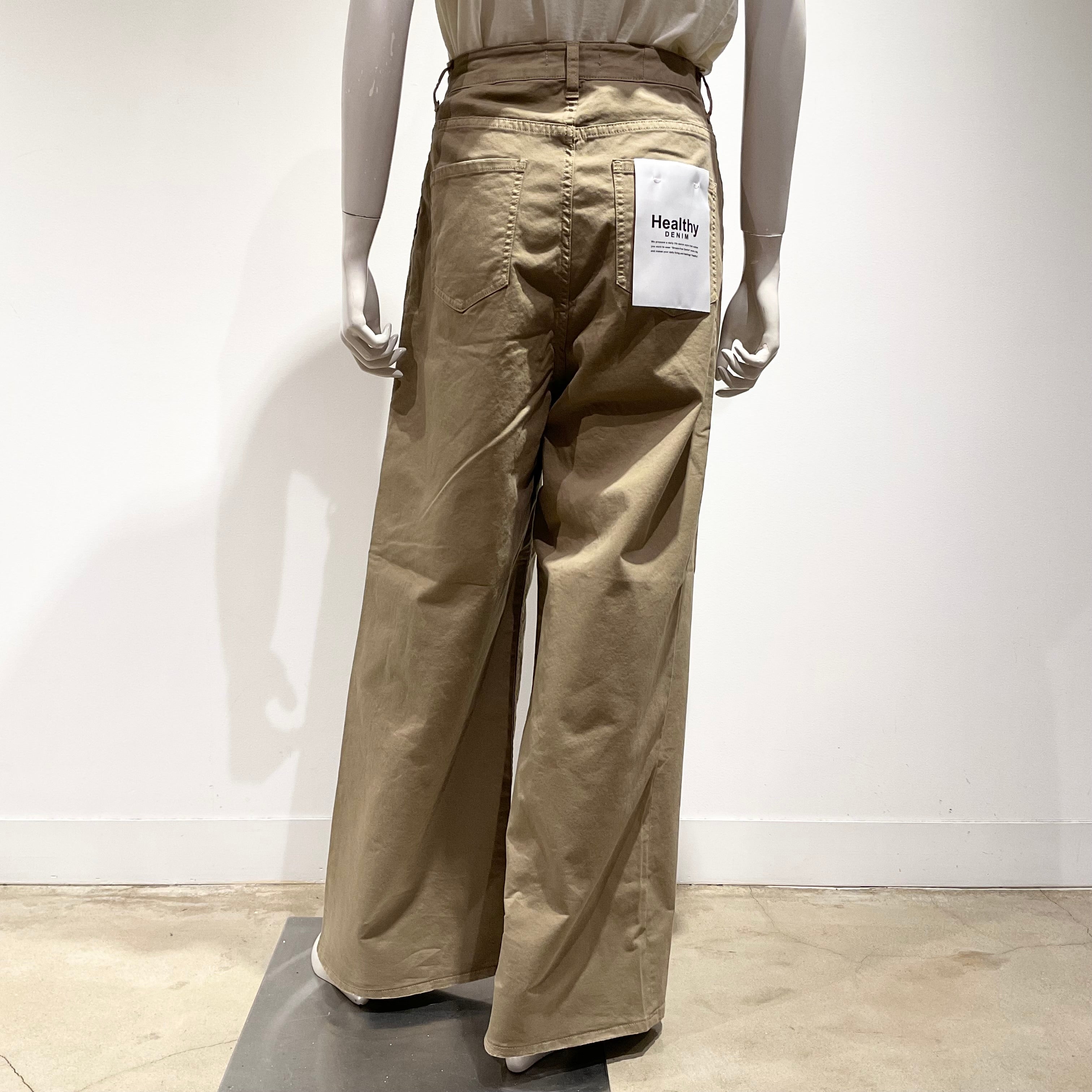 Healthy DENIM/ヘルシーデニム タックパンツ