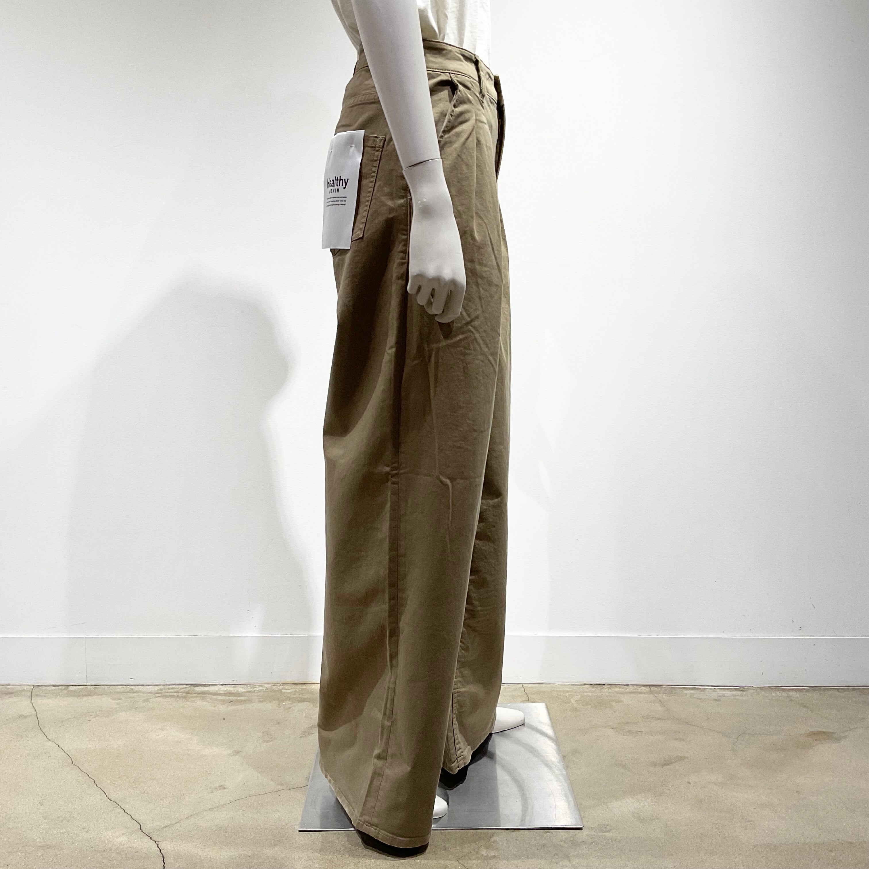 Healthy DENIM/ヘルシーデニム タックパンツ