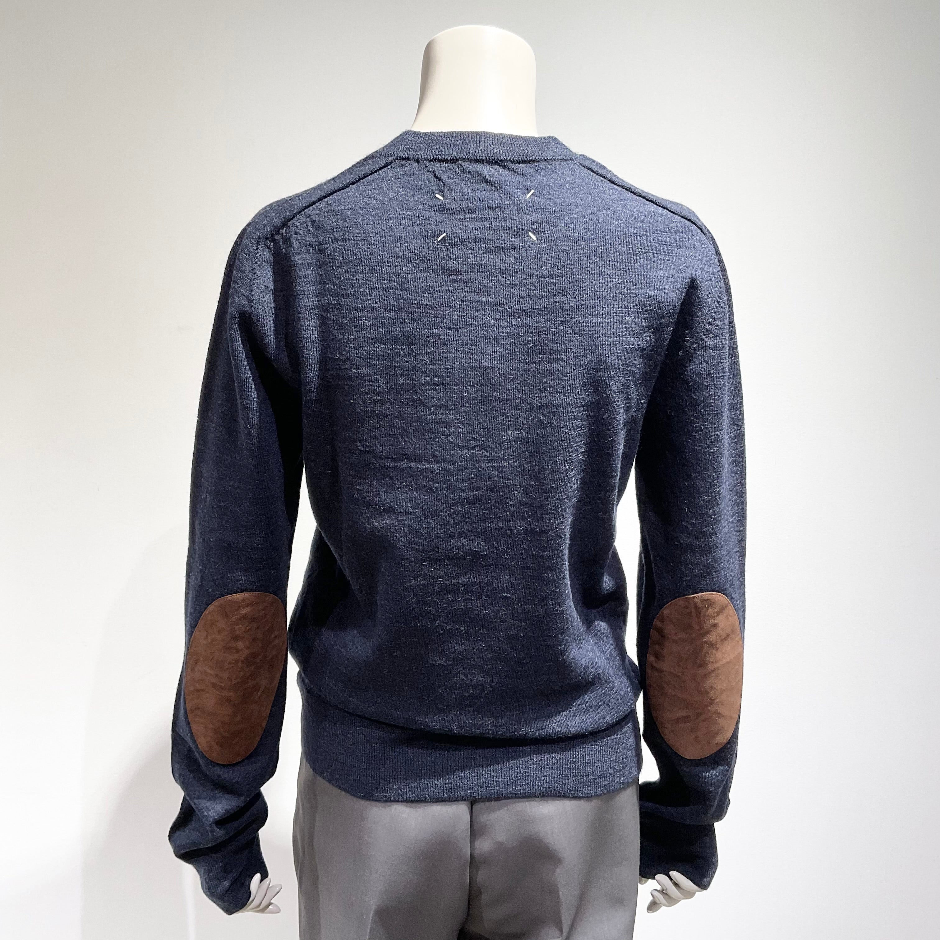 Maison Margiela/メゾンマルジェラ エルボーパッチウールセーター