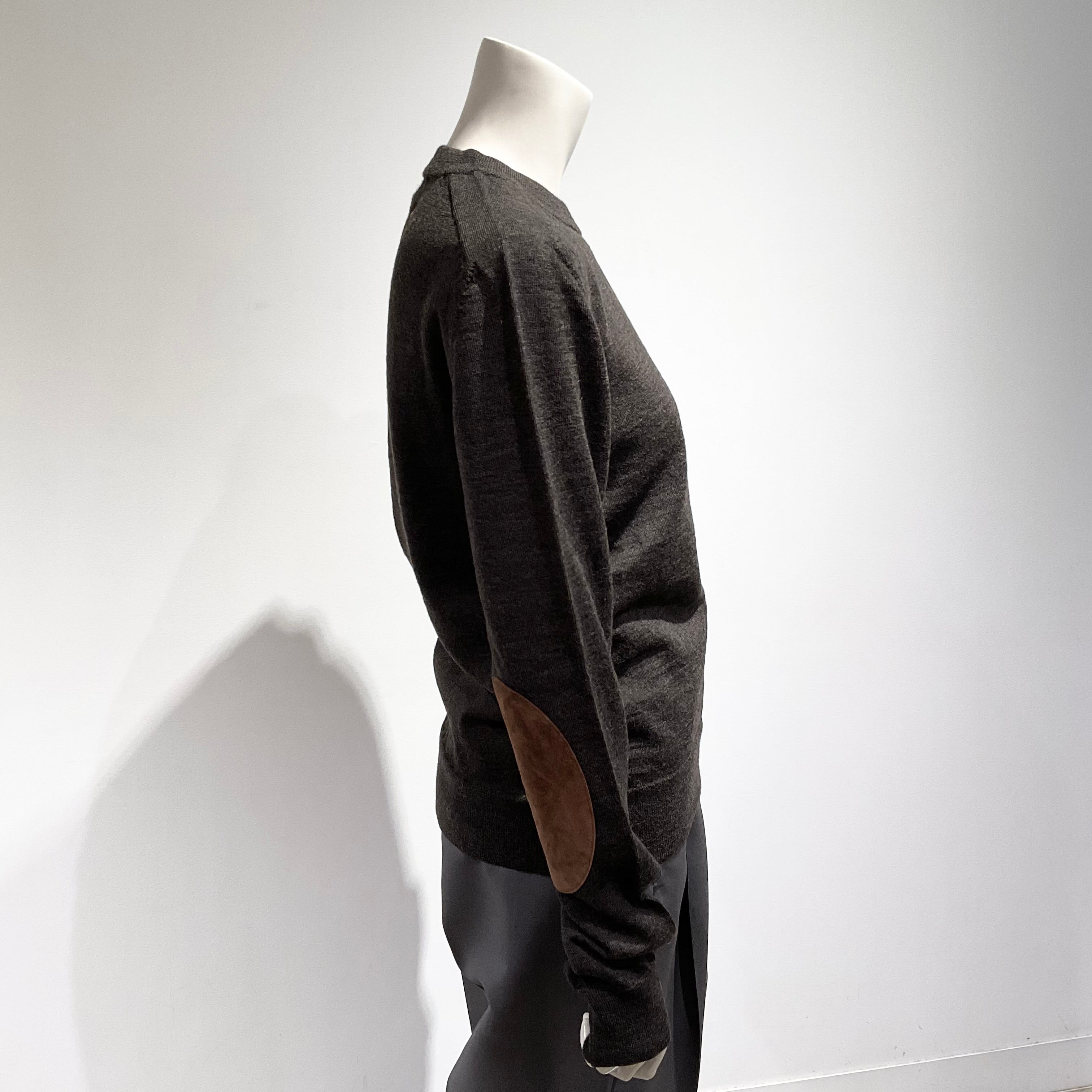 Maison Margiela/メゾンマルジェラ エルボーパッチウールセーター
