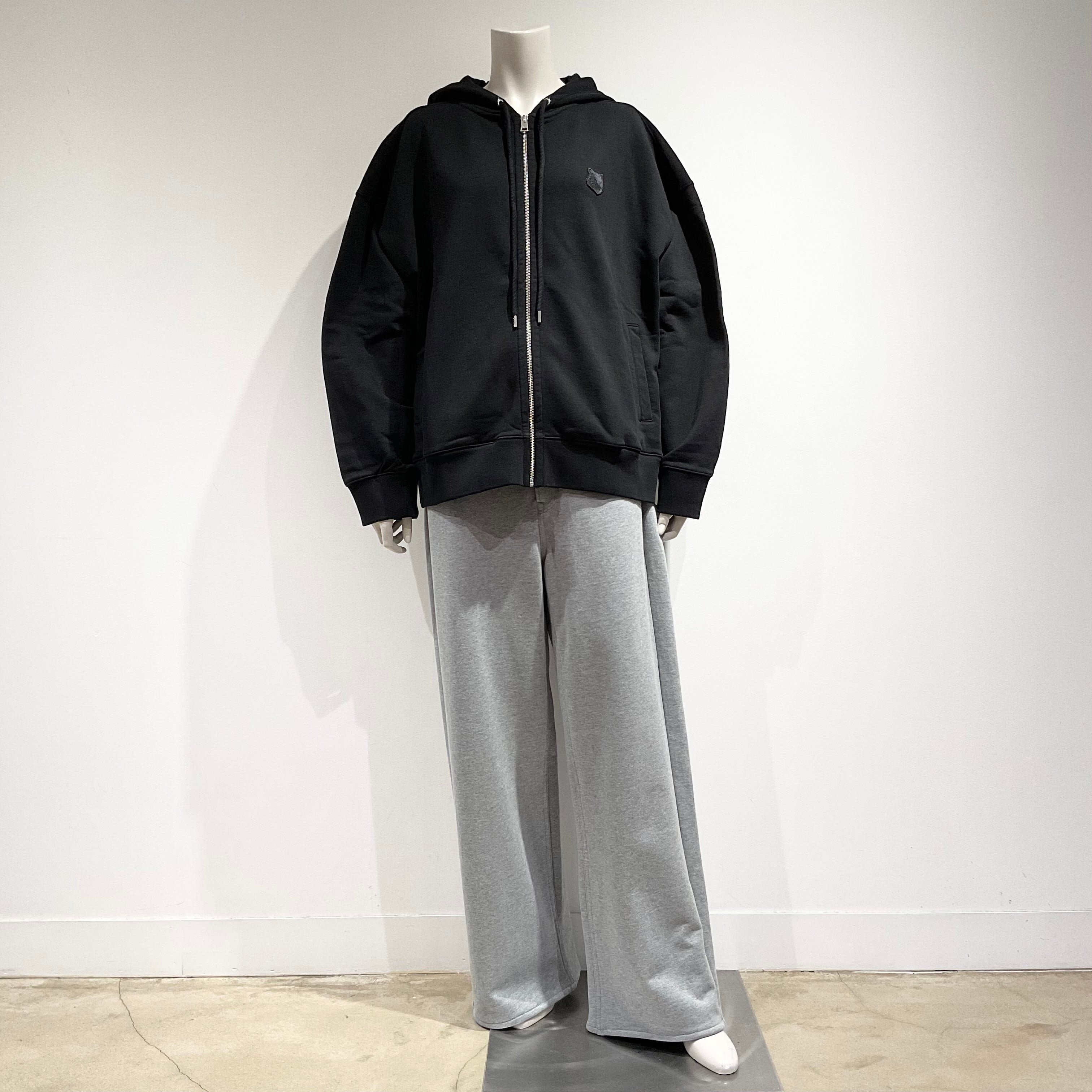 MAISON KITSUNE/メゾンキツネ フォックスヘッド ジップ オーバーサイズ フーディー