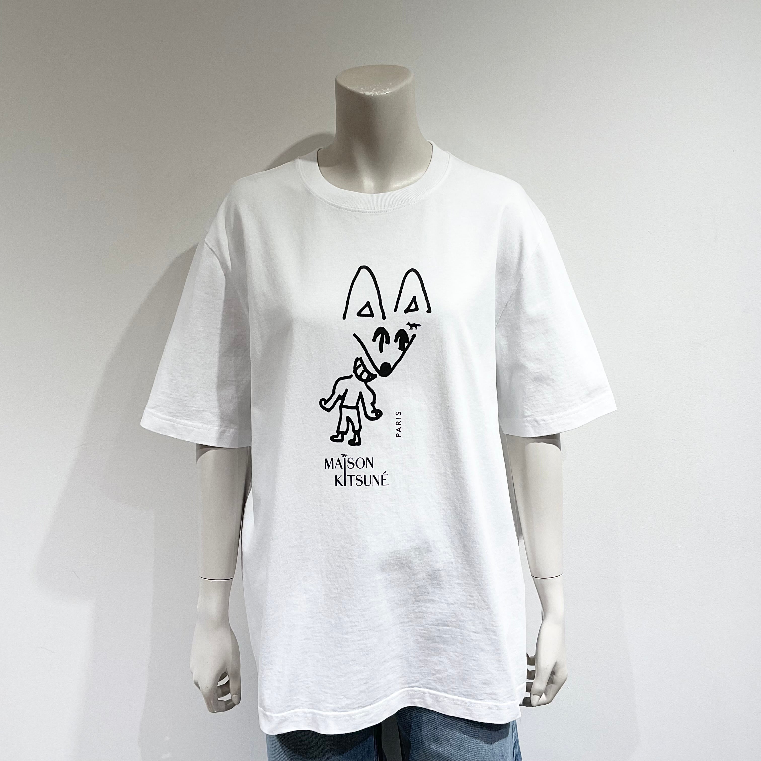 MAISON KITSUNE/メゾンキツネ パーティー フォックス コンフォート Tシャツ