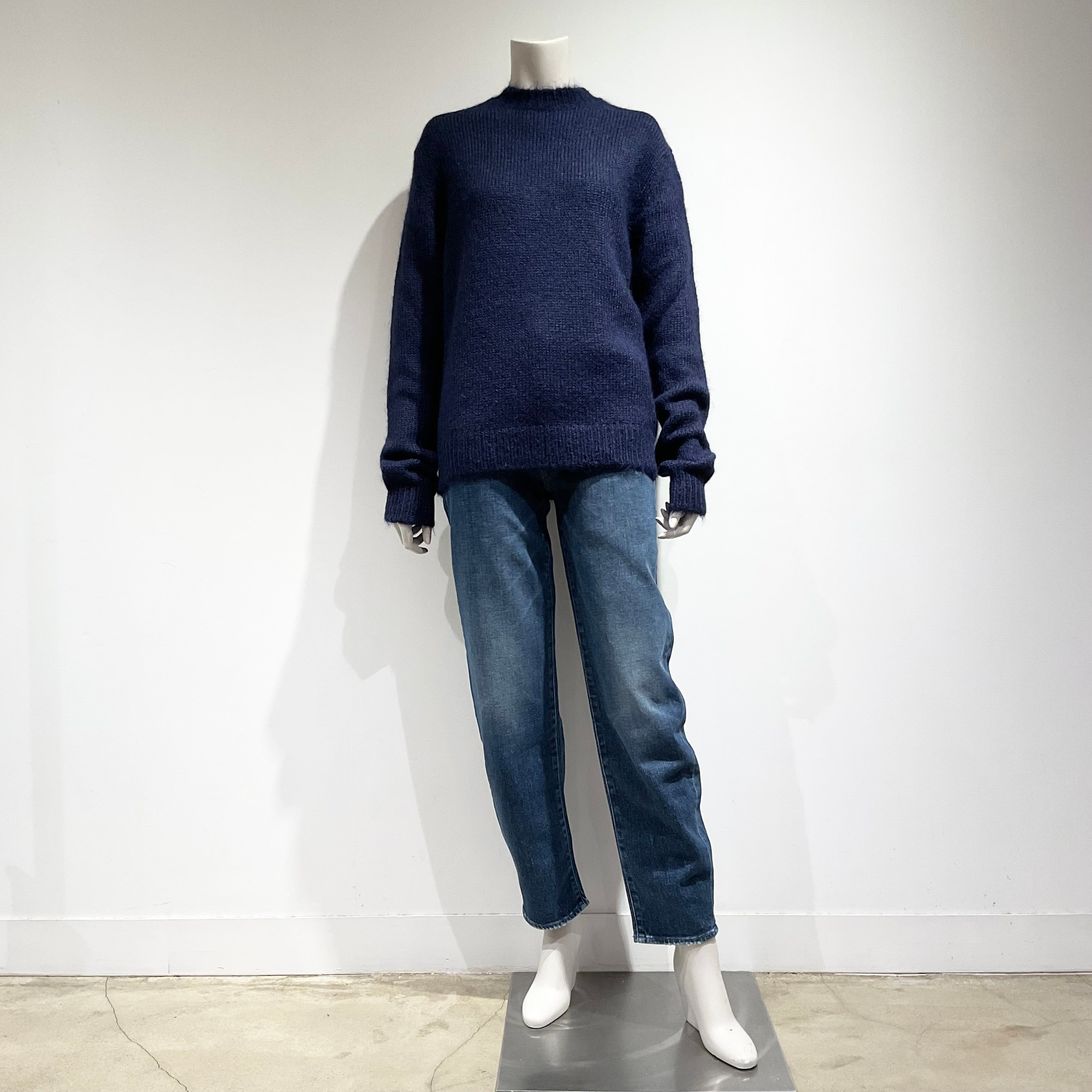 JIL SANDER/ジルサンダー ミッドウェイト ウール クルーネックセーター