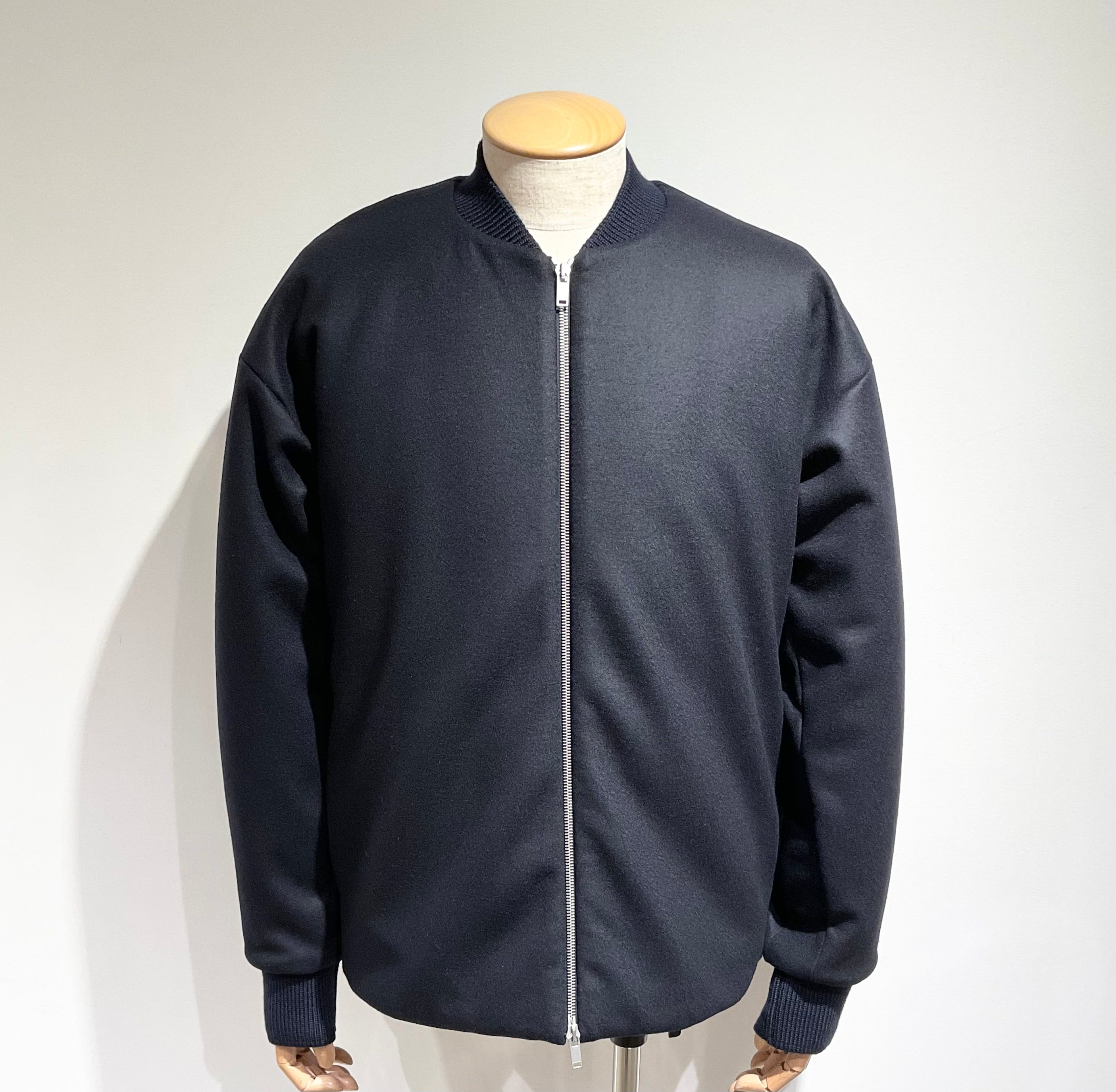 JIL SANDER/ジルサンダー ウールメルトン パディング ボンバージャケット