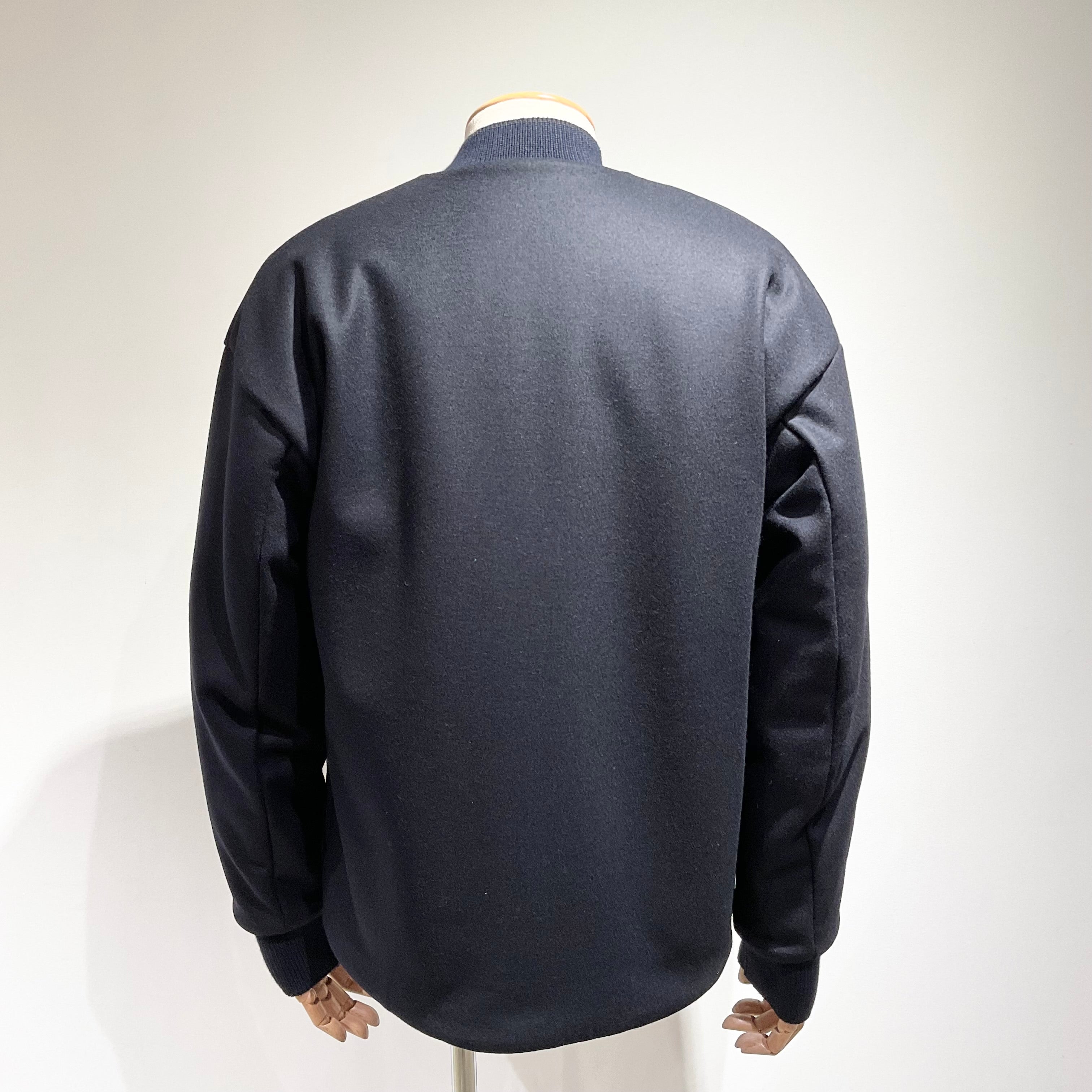 JIL SANDER/ジルサンダー ウールメルトン パディング ボンバージャケット