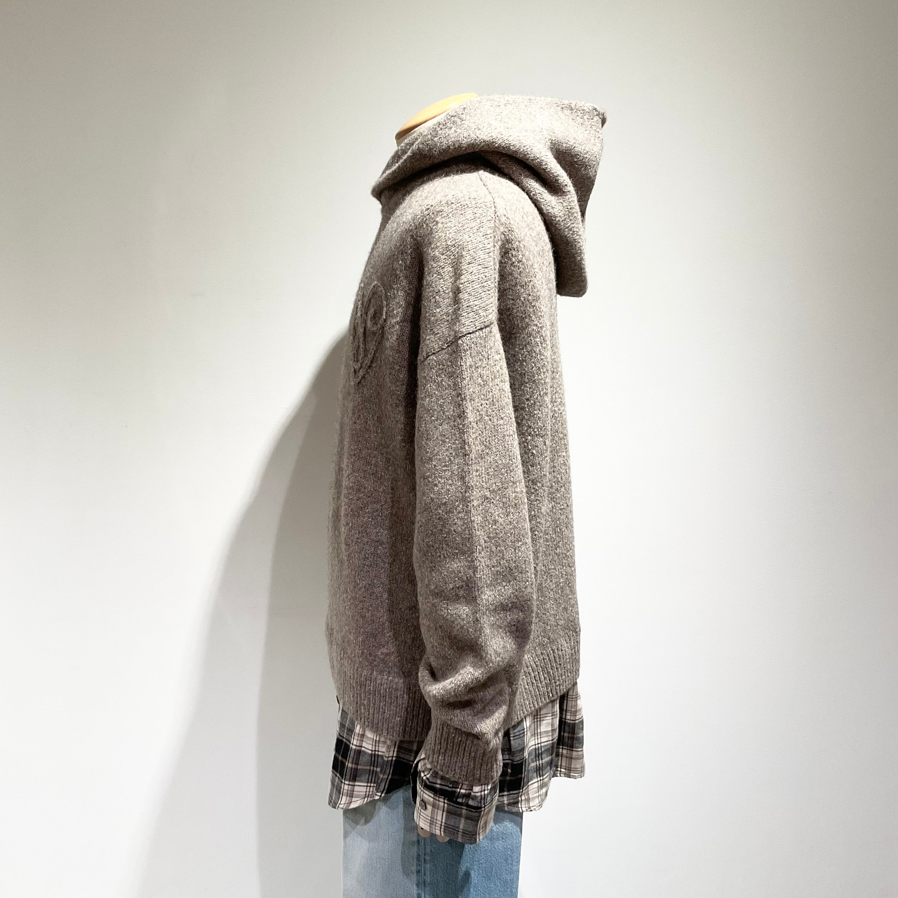 Acne Studios/アクネストゥディオズ レイヤードニットパーカー