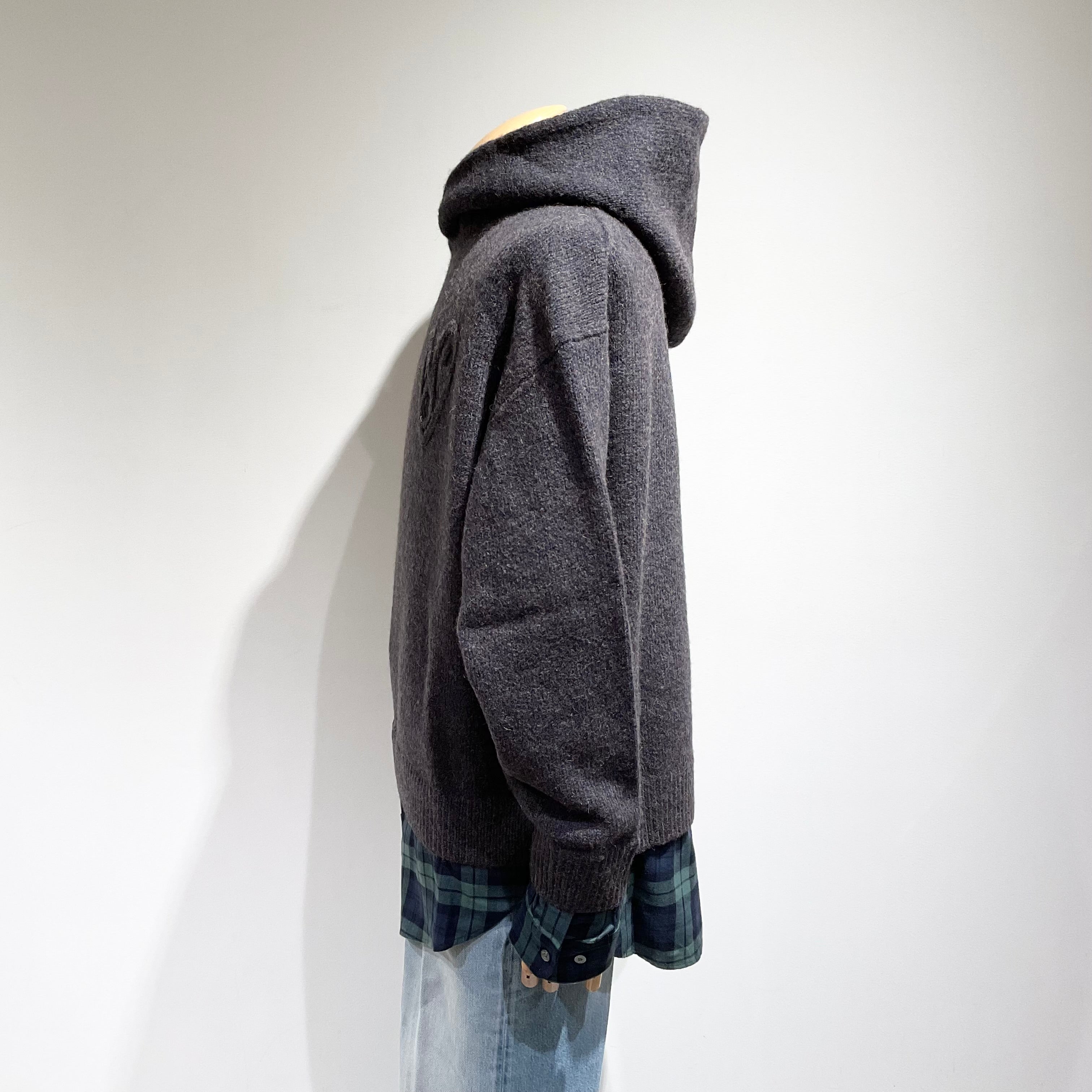 Acne Studios/アクネストゥディオズ レイヤードニットパーカー