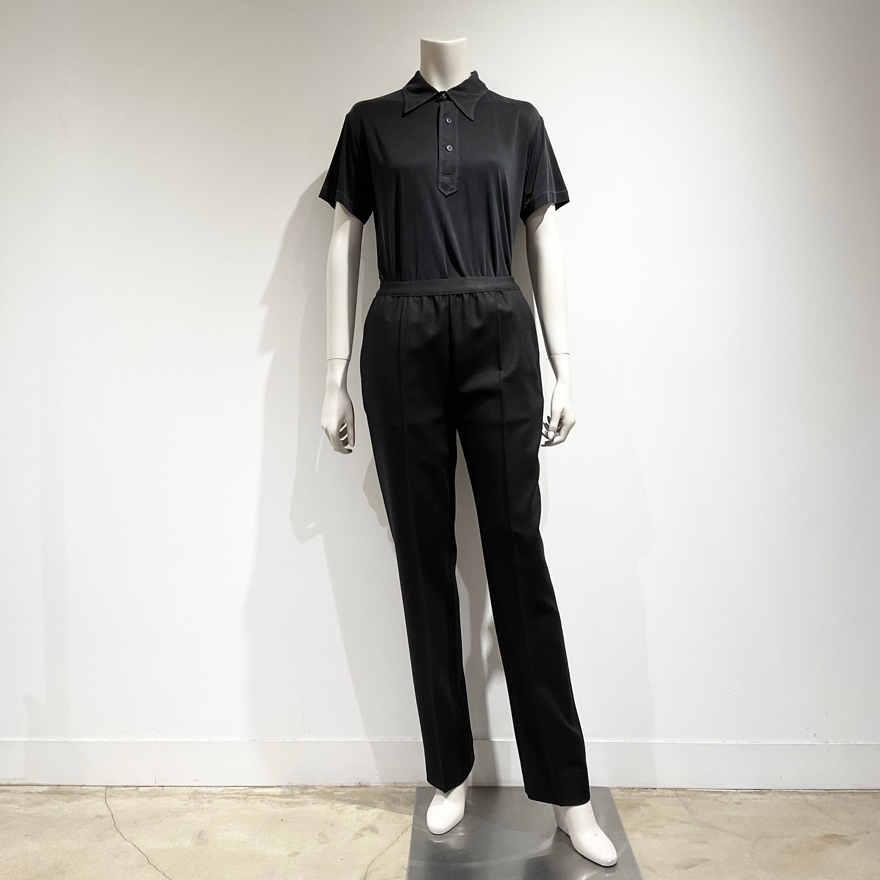 Maison Margiiela/メゾンマルジェラ ウール ストレートレッグトラウザーズ