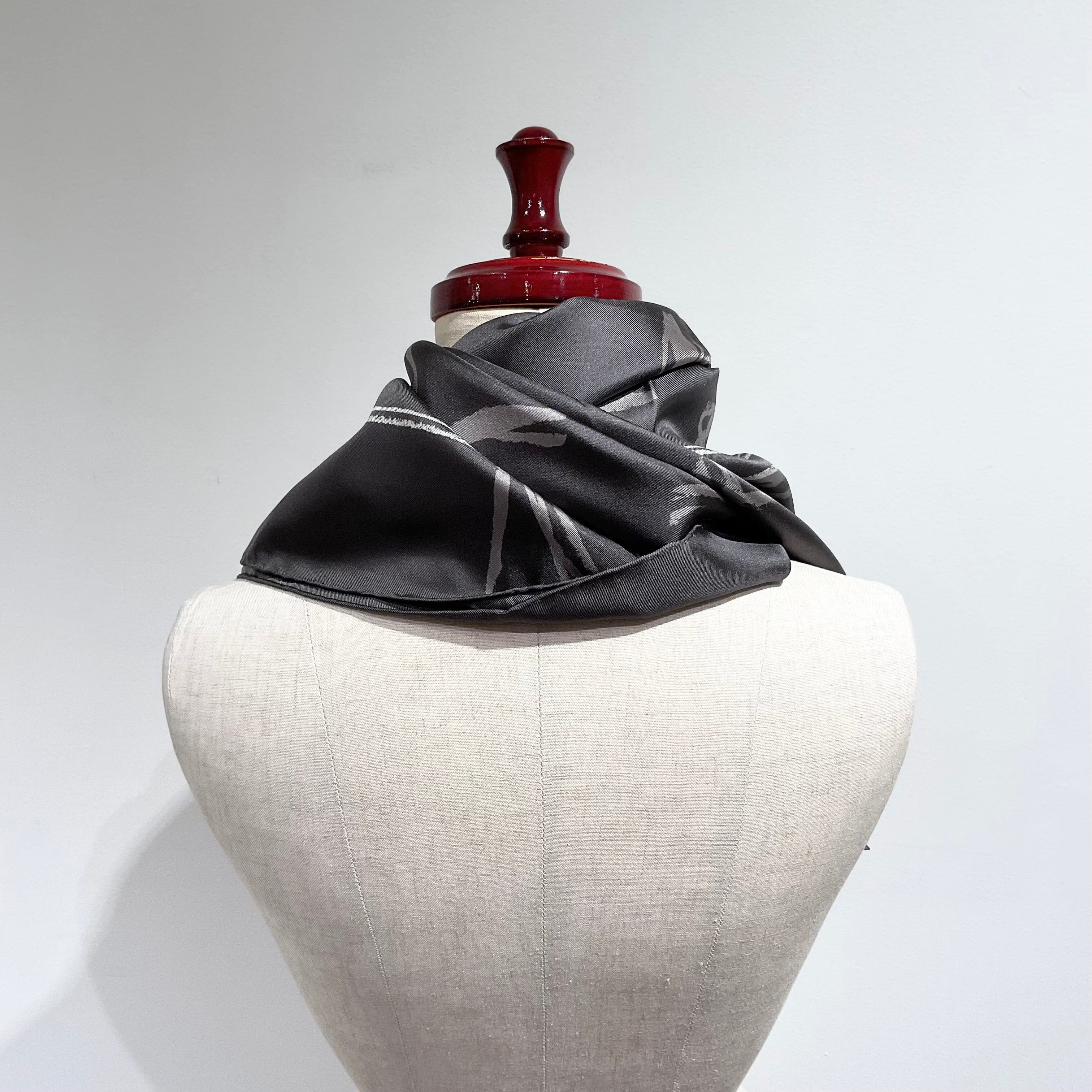 Maison Margiiela/メゾンマルジェラ ナンバリング シルクスカーフ