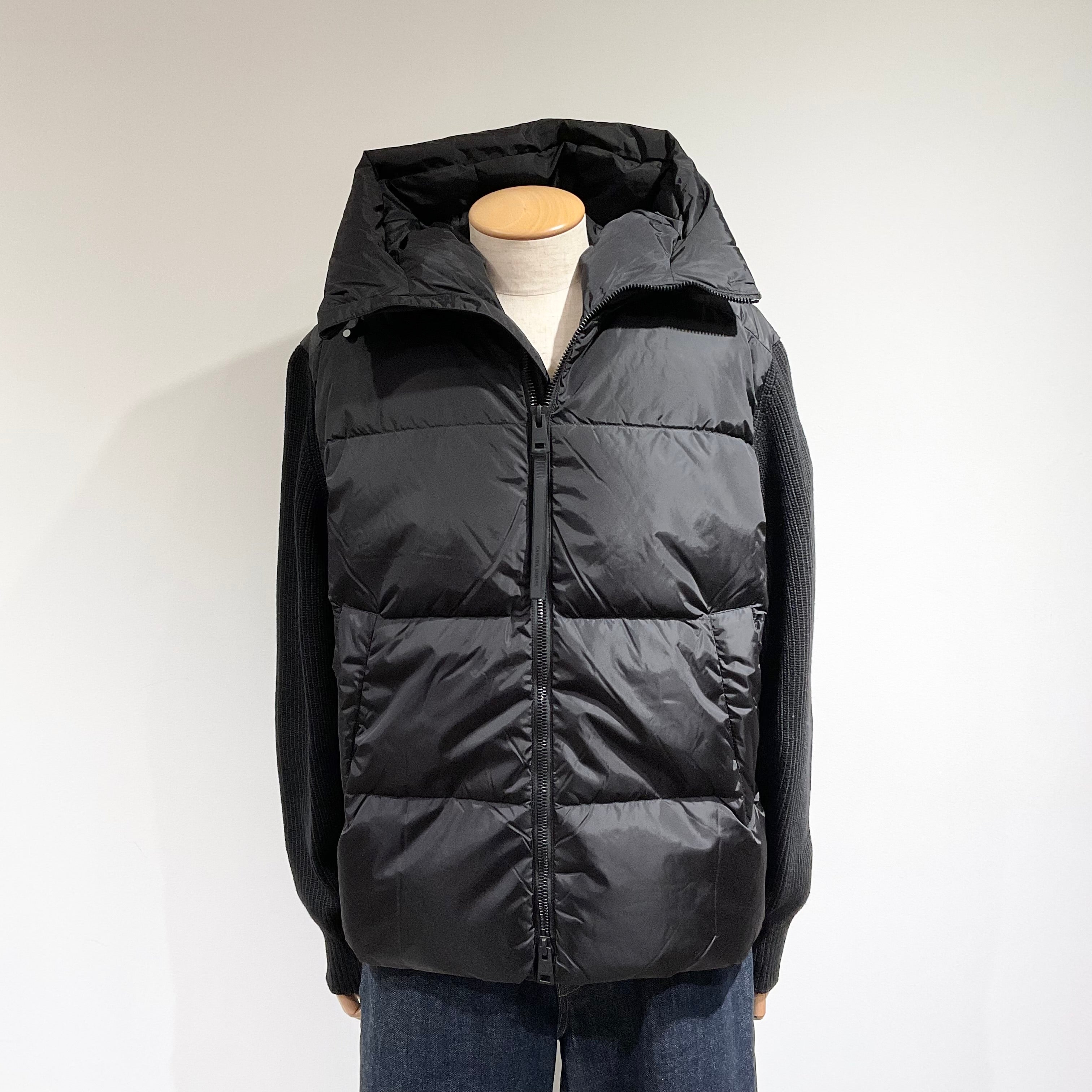 CANADA GOOSE/カナダグース ニット切り替えダウンジャケット