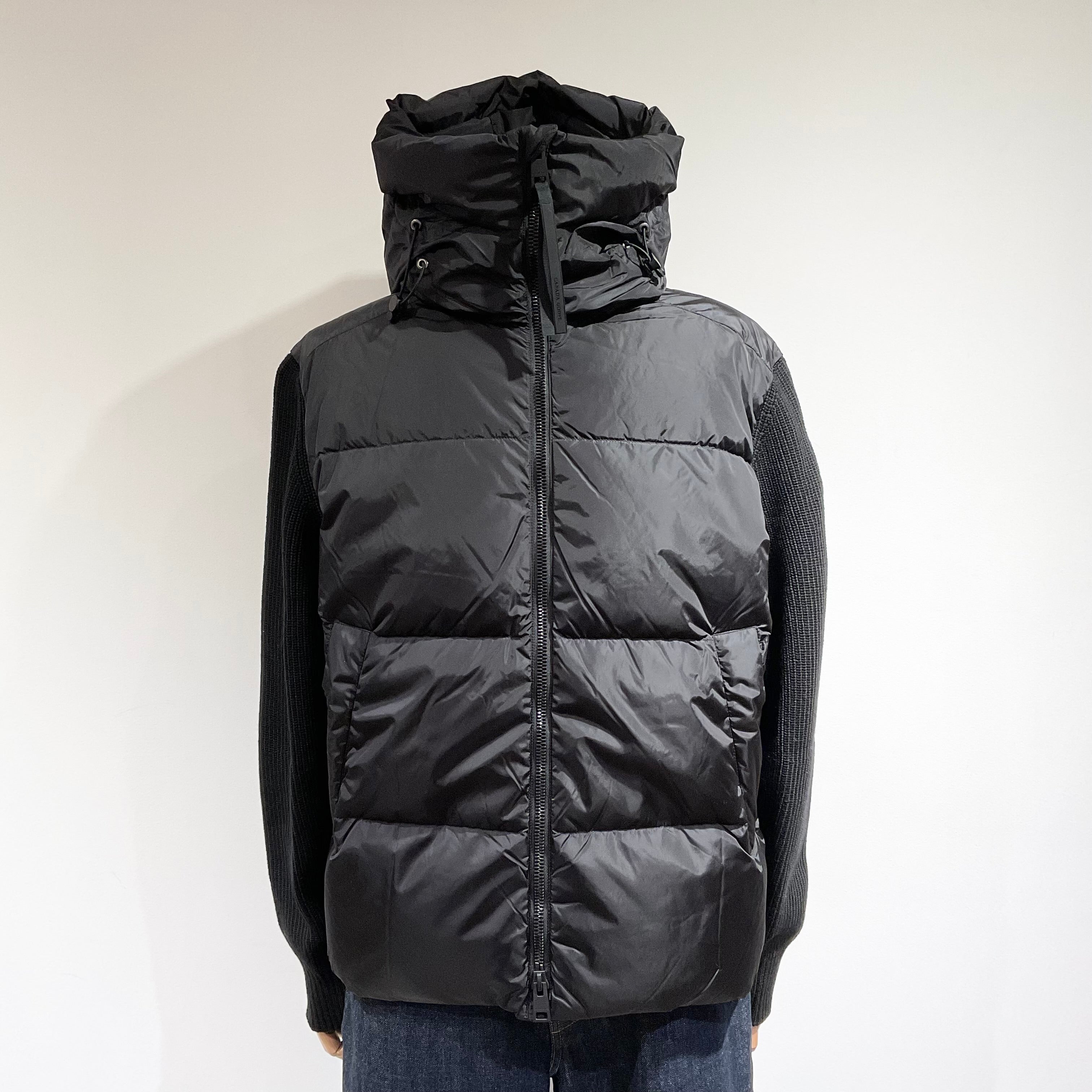 CANADA GOOSE/カナダグース ニット切り替えダウンジャケット