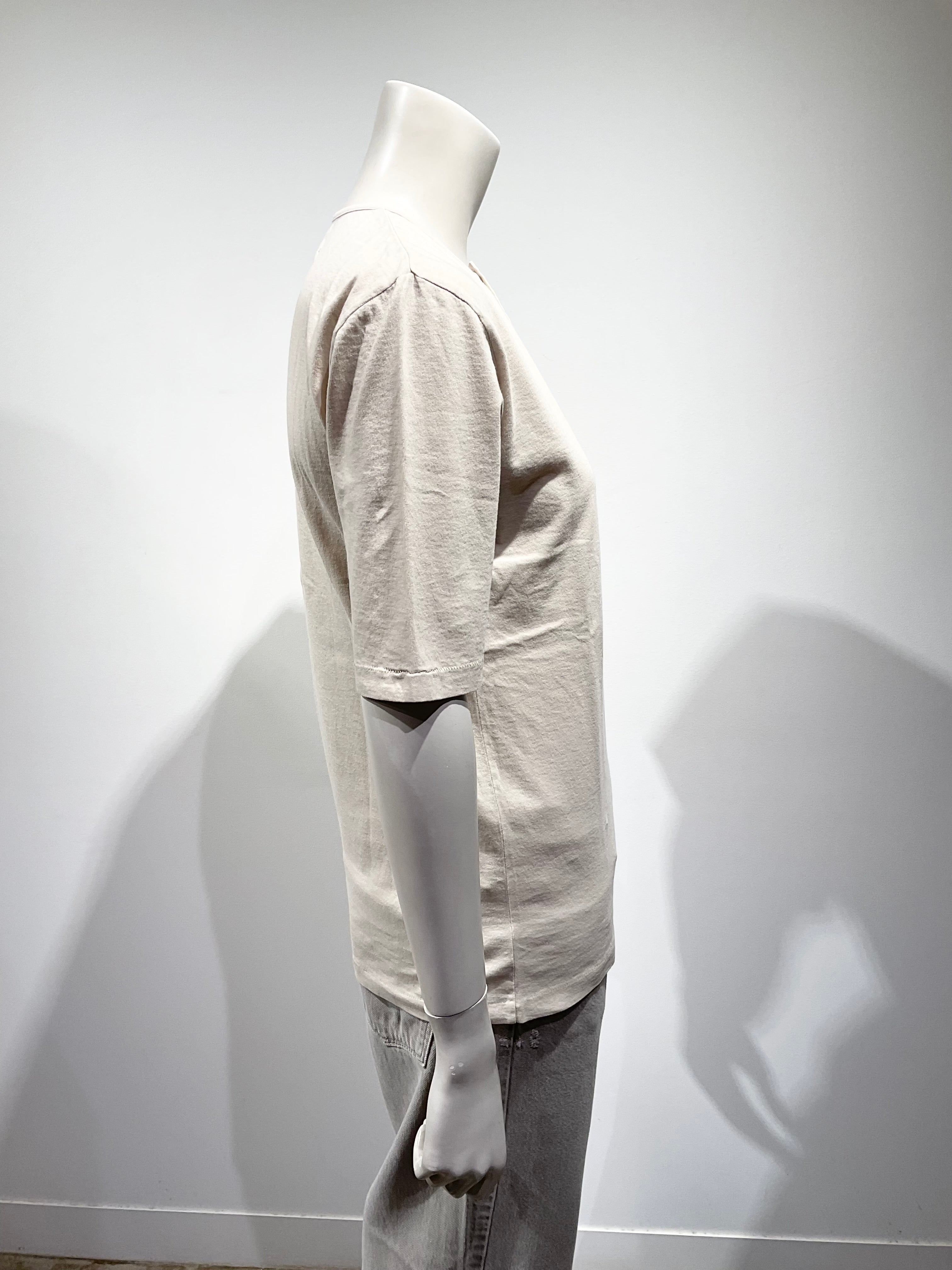 Maison Margiela/メゾンマルジェラ ヘンリーネックTシャツ