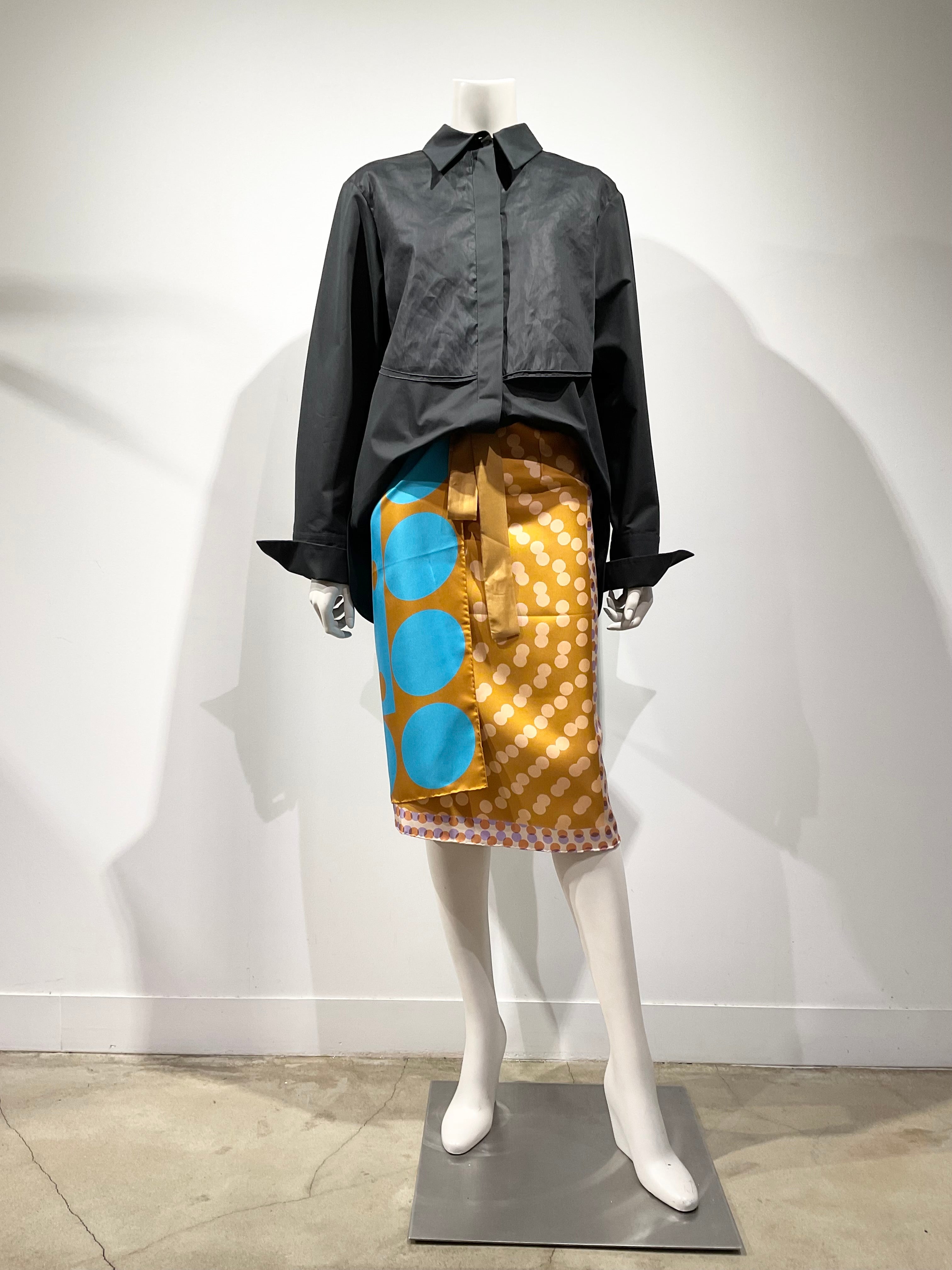 DRIES VAN NOTEN/ドリスヴァンノッテン ミディマキスカート