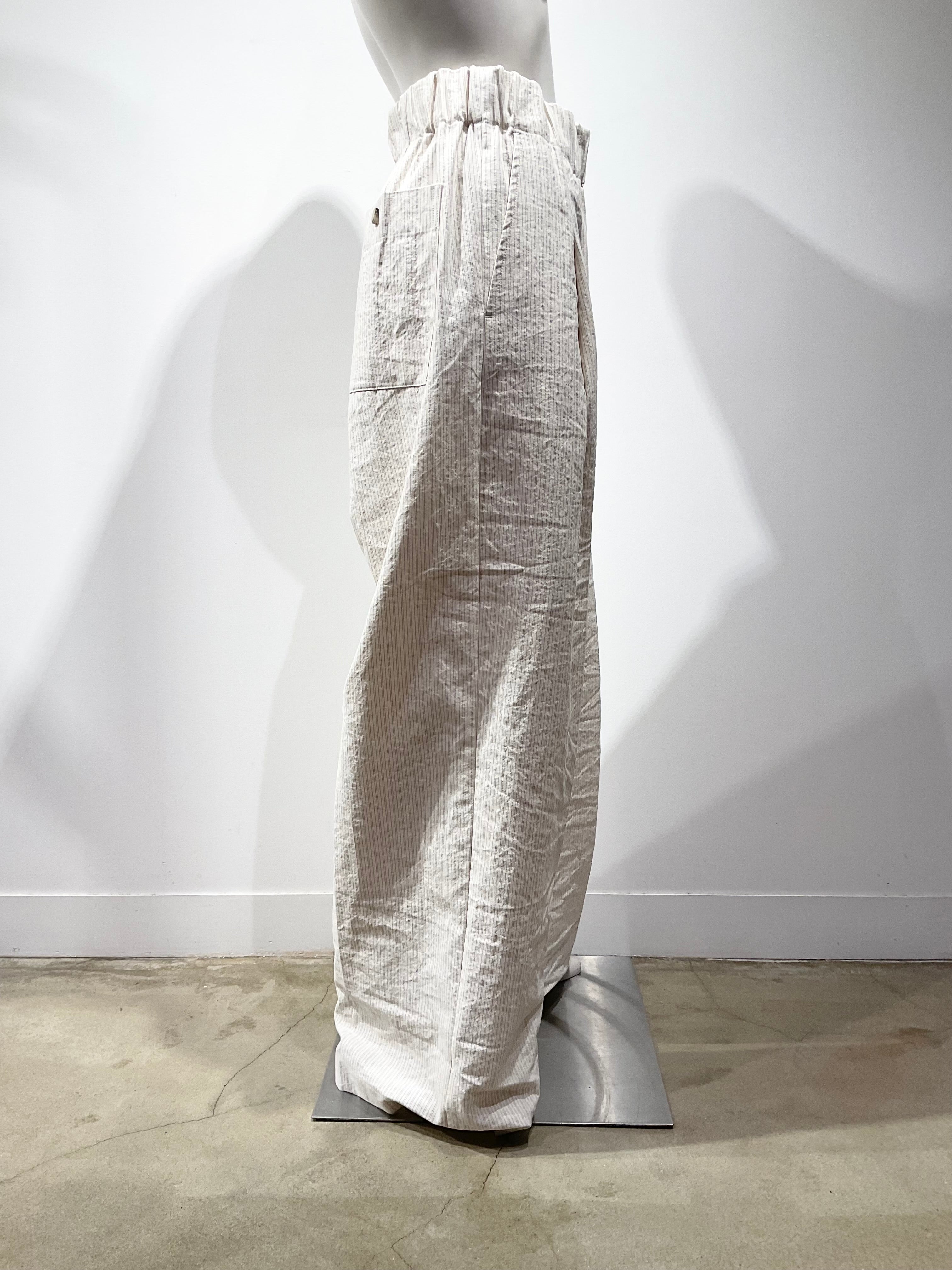 DRIES VAN NOTEN/ドリスヴァンノッテン　ストライプワイドパンツ