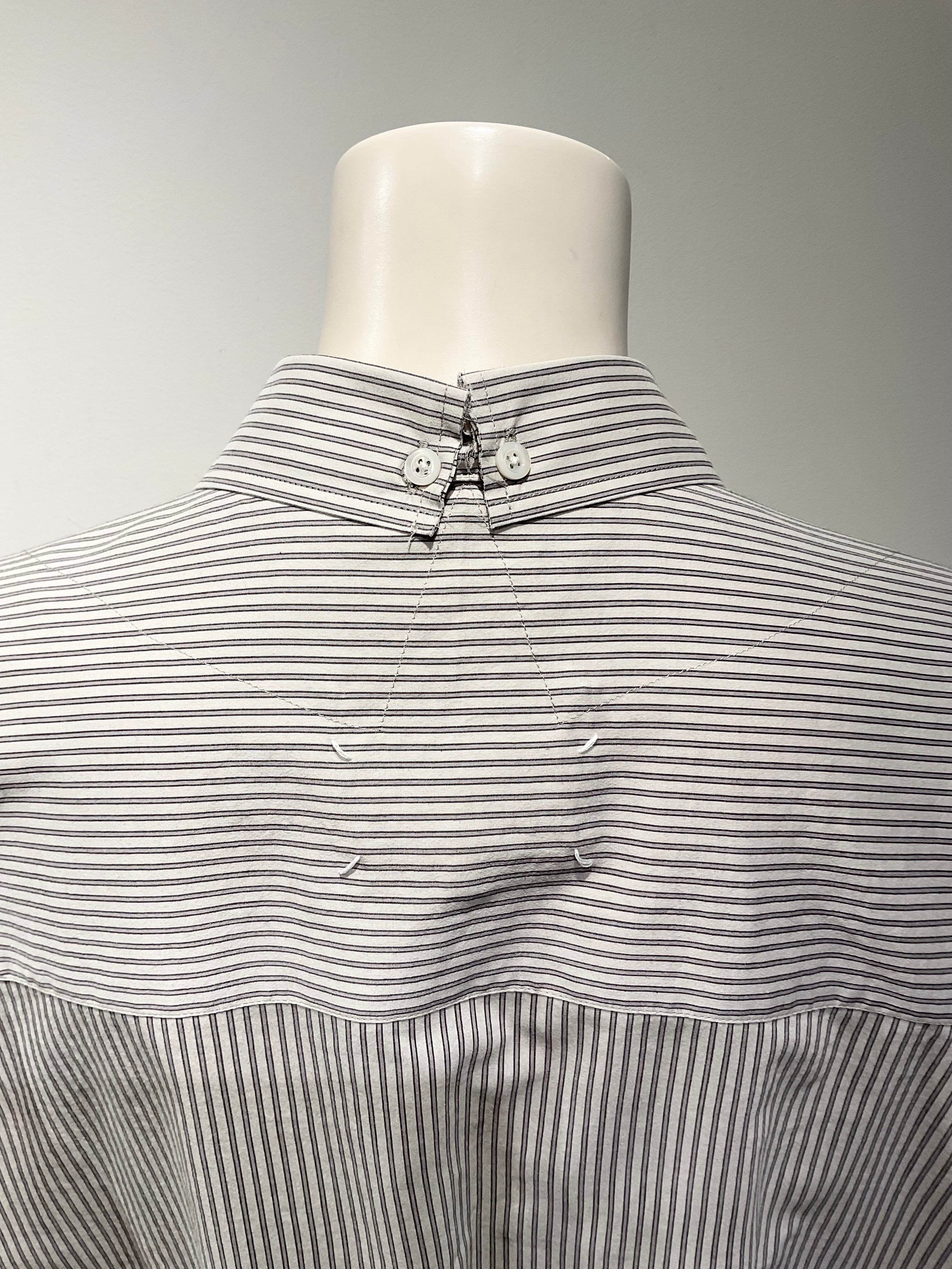 Maison Margiela/メゾンマルジェラ　フォールデッドカラーシャツ