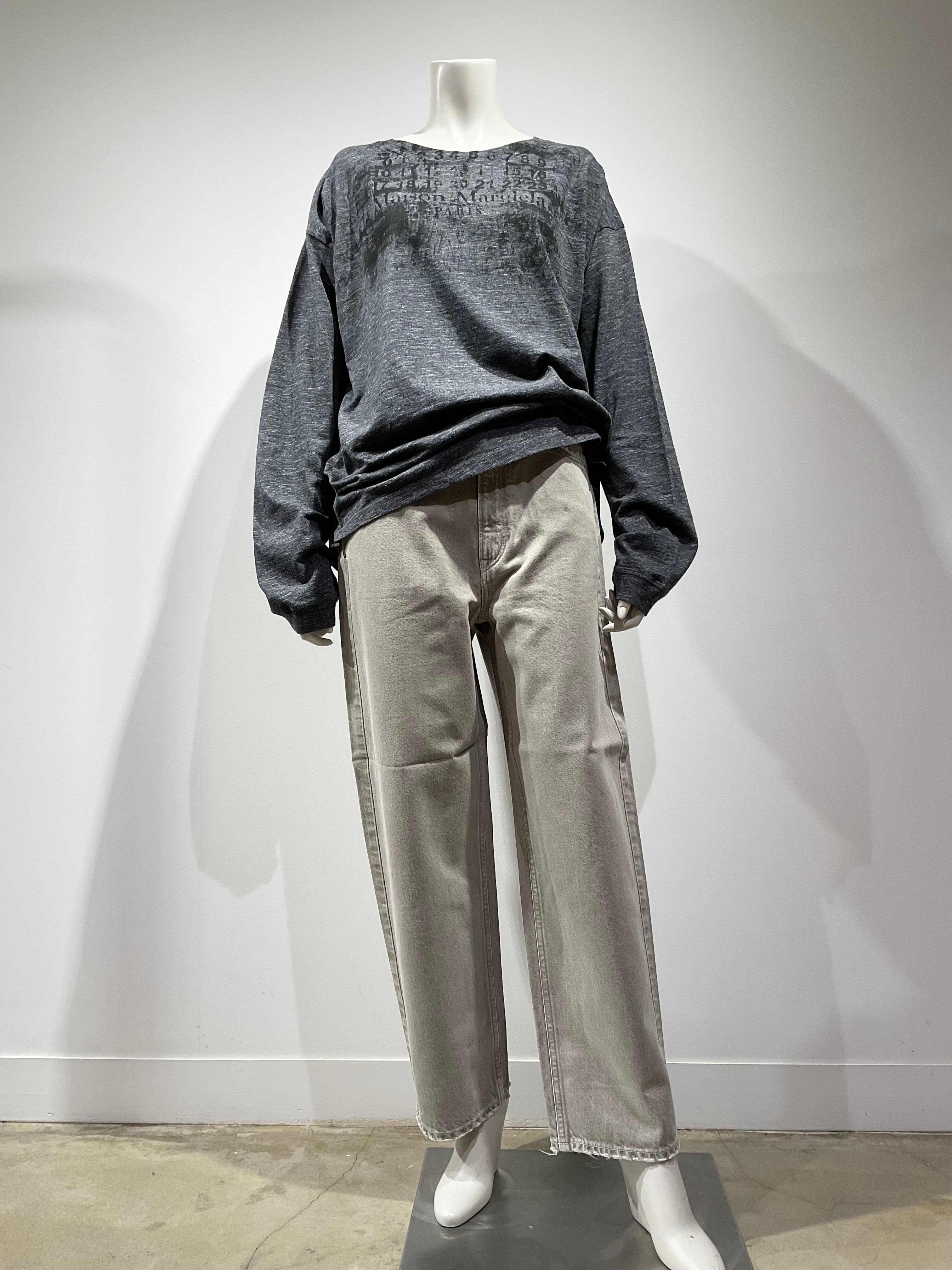 upper hights/アッパーハイツ　バレルレッグジーンズ