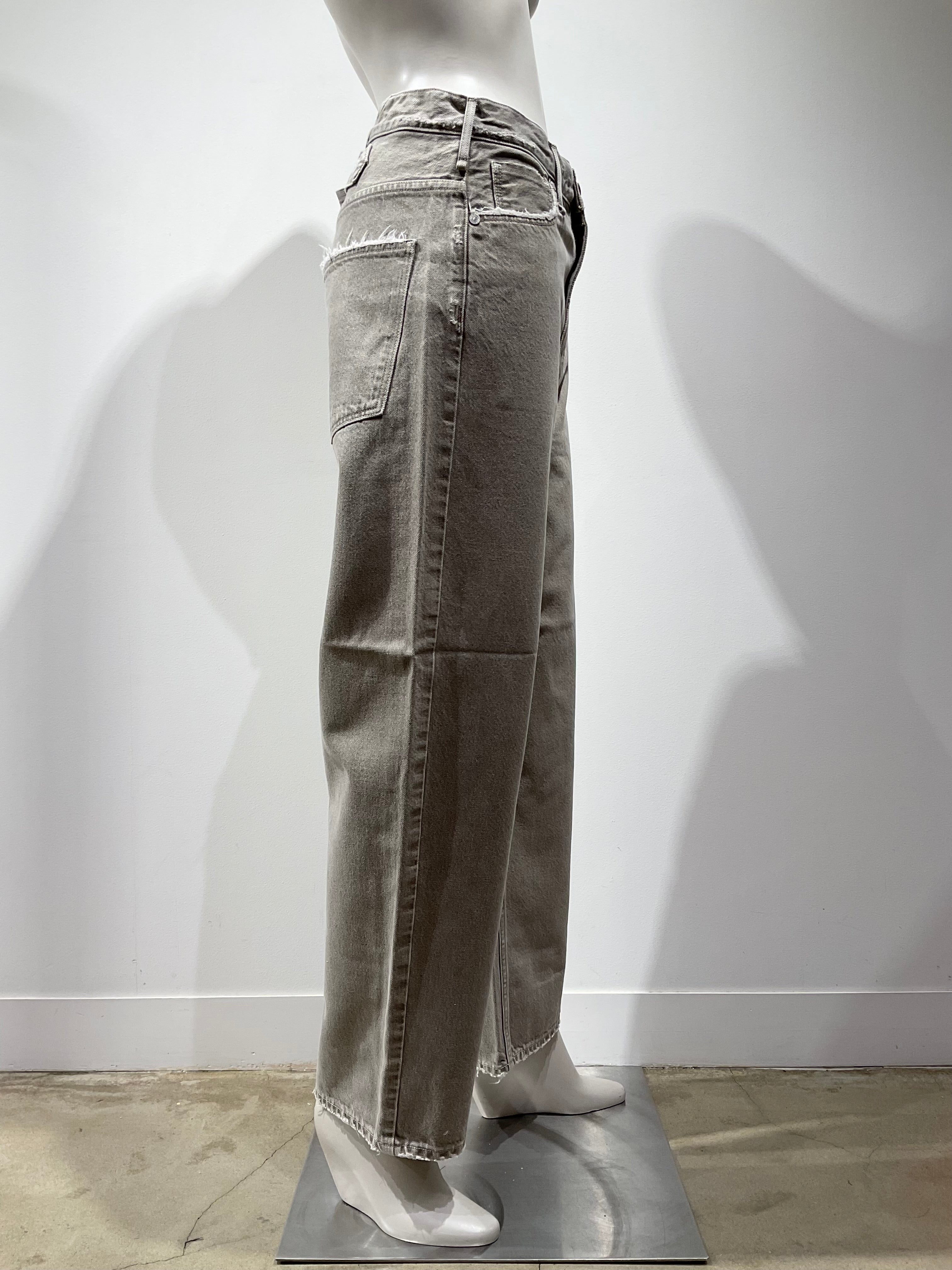 upper hights/アッパーハイツ　バレルレッグジーンズ