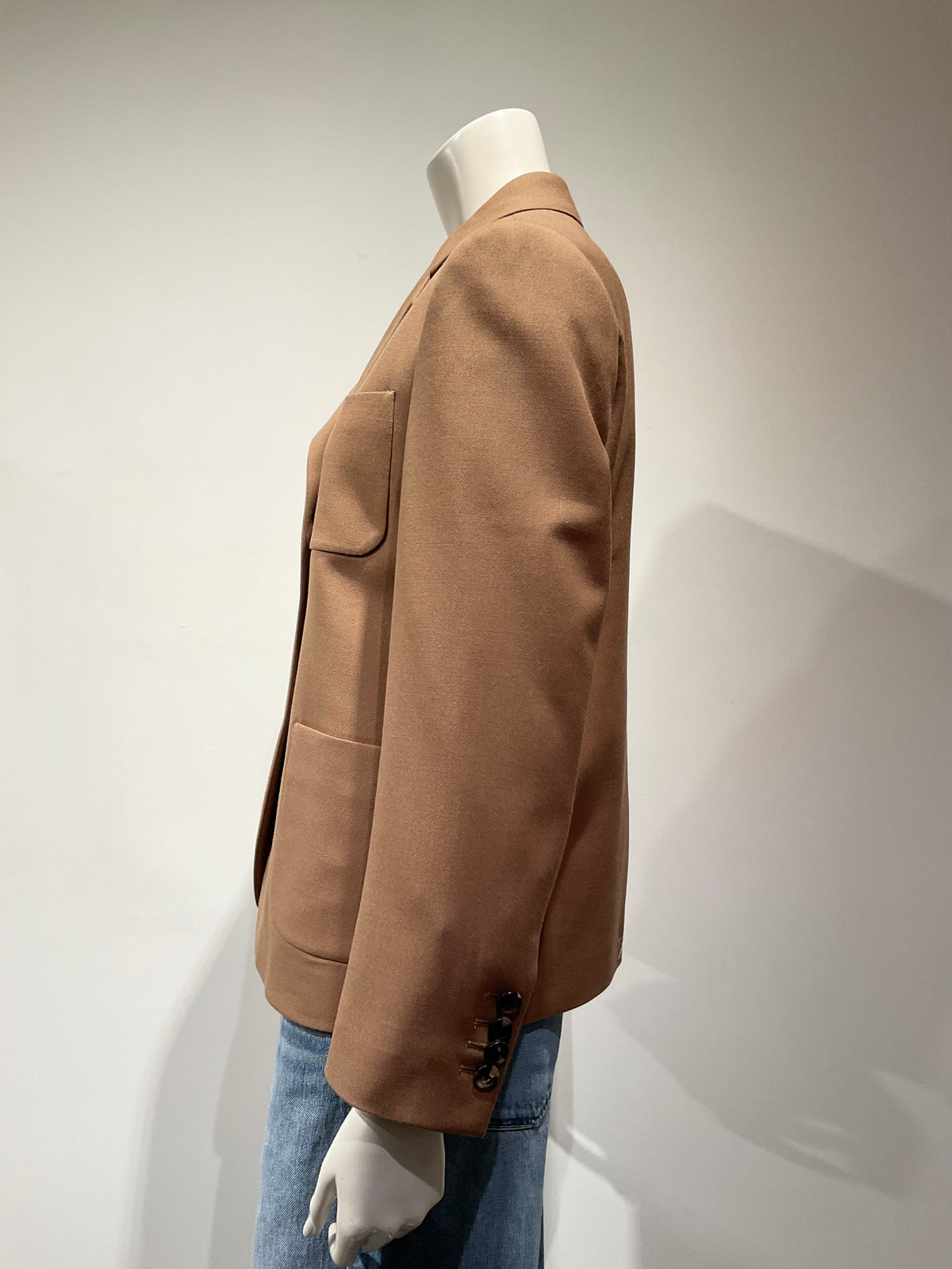 DRIES VAN NOTEN/ドリスヴァンノッテン　キャメルカラージャケット