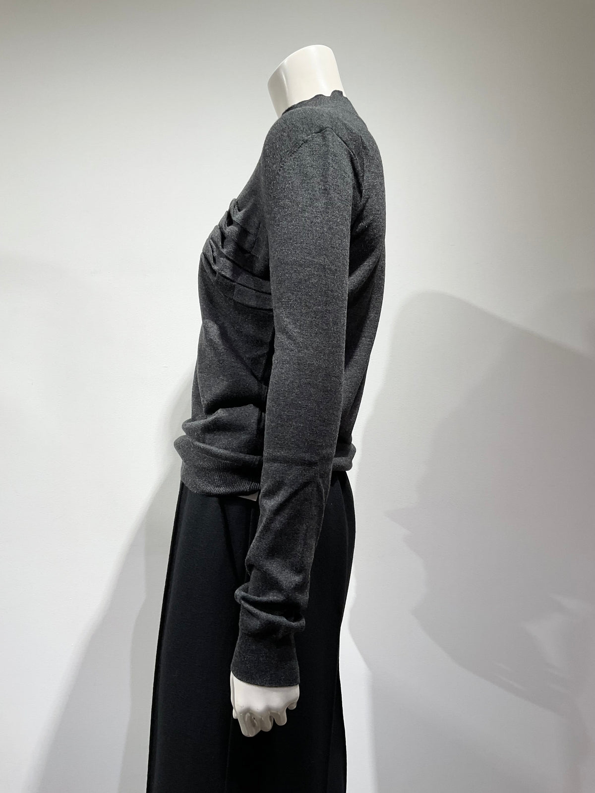 JIL SANDER/ジルサンダー　モックネック胸ディティール