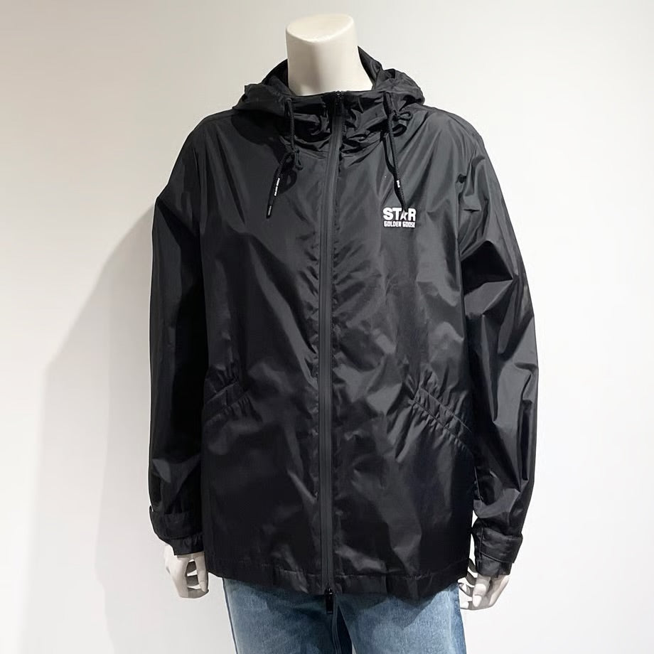 GOLDEN GOOSE/ゴールデングース ウィンドブレーカー コントラストロゴ＆スター