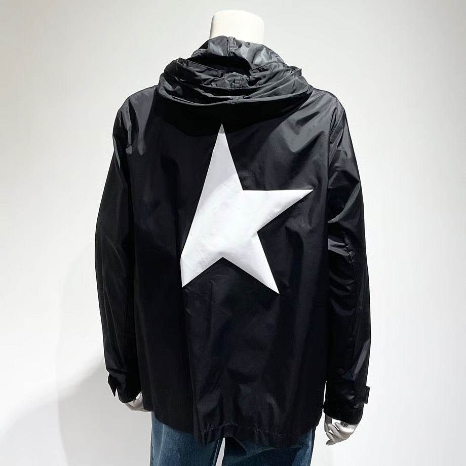 GOLDEN GOOSE/ゴールデングース ウィンドブレーカー コントラストロゴ＆スター