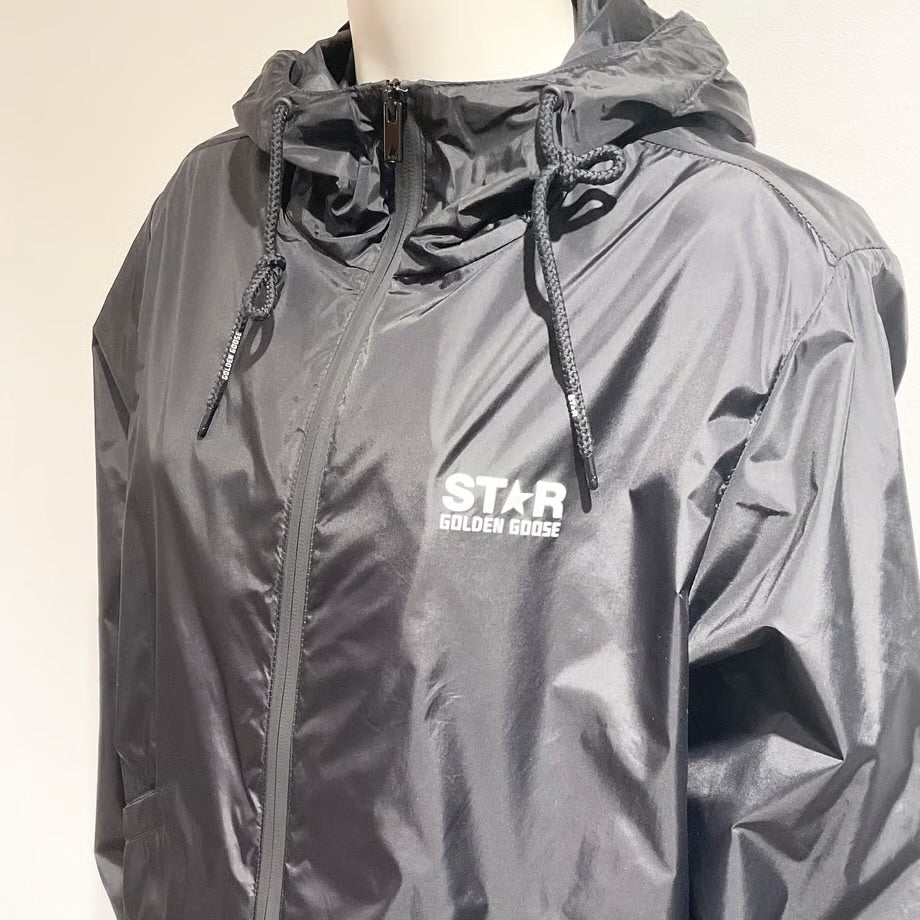 GOLDEN GOOSE/ゴールデングース ウィンドブレーカー コントラストロゴ＆スター