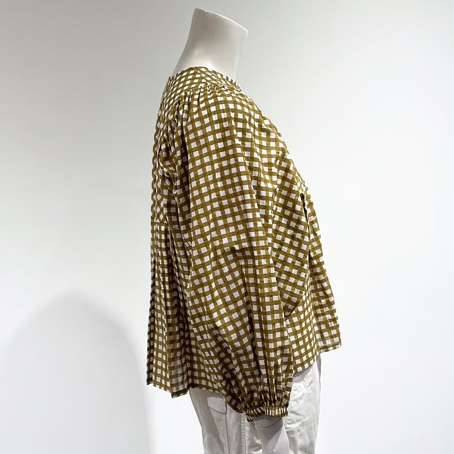 SZ ブロックプリント SZ blockprint エスゼット　ブロックプリント ブロックチェック オーバーサイズトートバッグ｜SZ BLOCKPRINTS