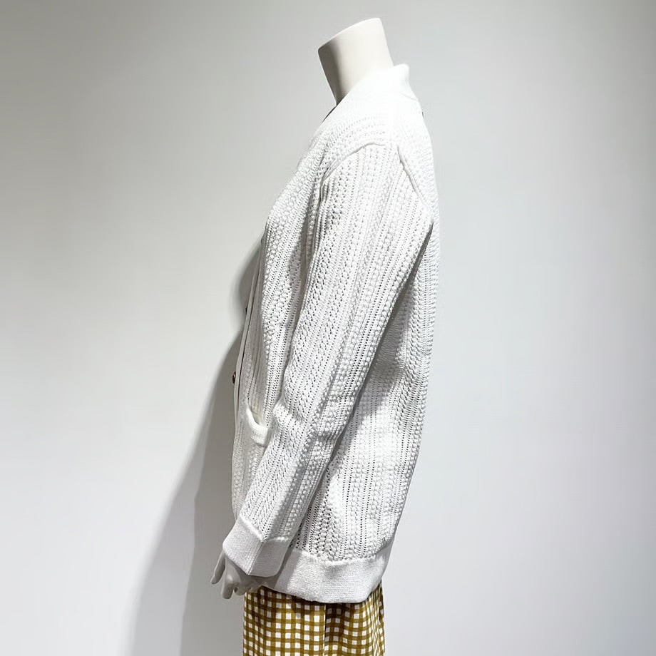 GOLDEN GOOSE/ゴールデングース カーディガン コットン オープンワークニット