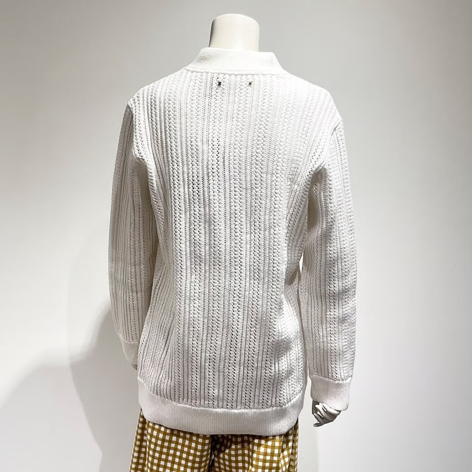 GOLDEN GOOSE/ゴールデングース カーディガン コットン オープンワークニット