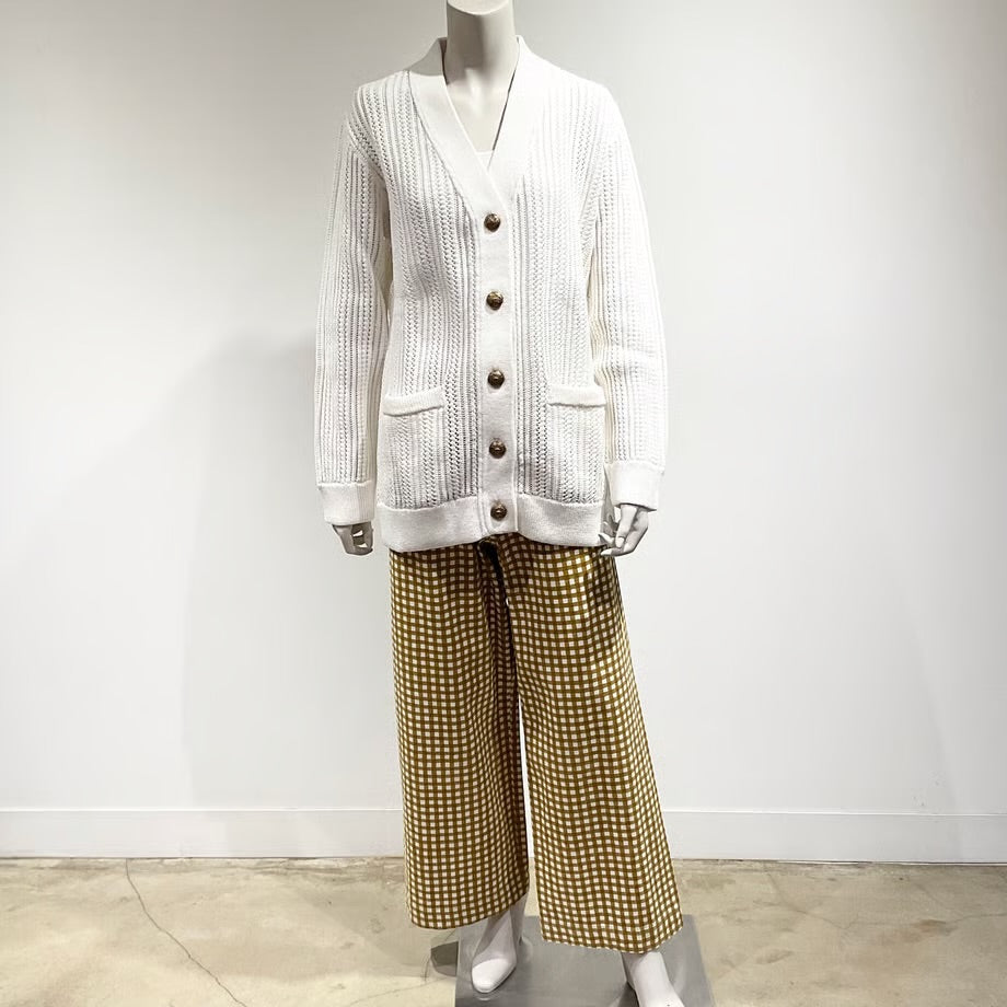 GOLDEN GOOSE/ゴールデングース カーディガン コットン オープンワークニット