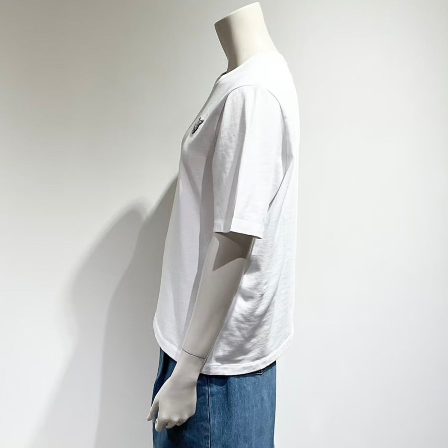 MAISON KITSUNE/メゾンキツネ ボールド フォックスヘッド パッチ コンフォート Tシャツ レディース