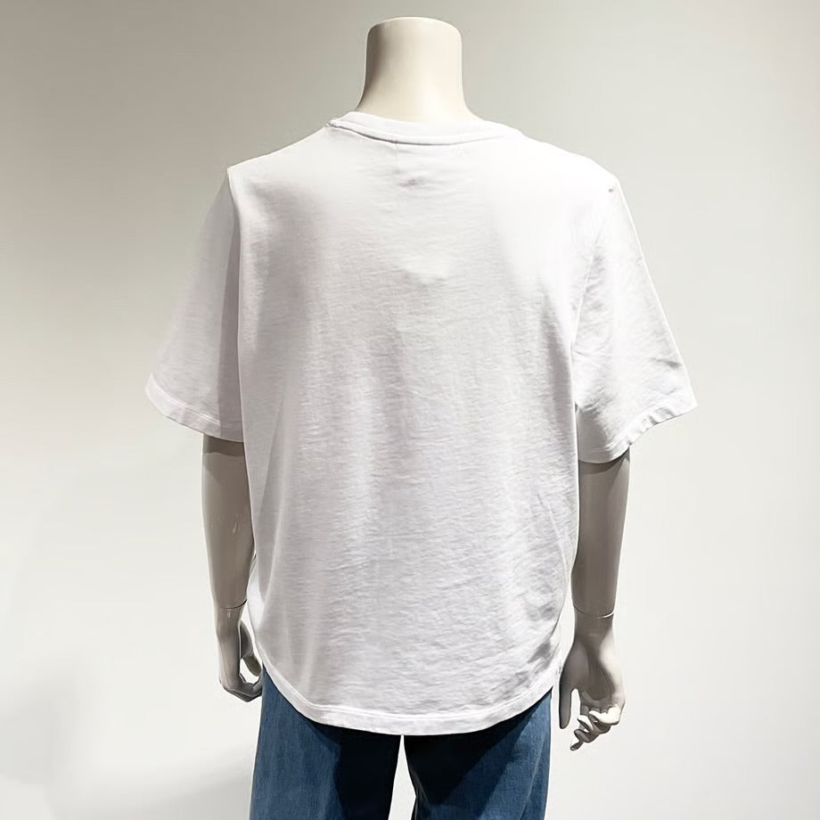 MAISON KITSUNE/メゾンキツネ ボールド フォックスヘッド パッチ コンフォート Tシャツ レディース