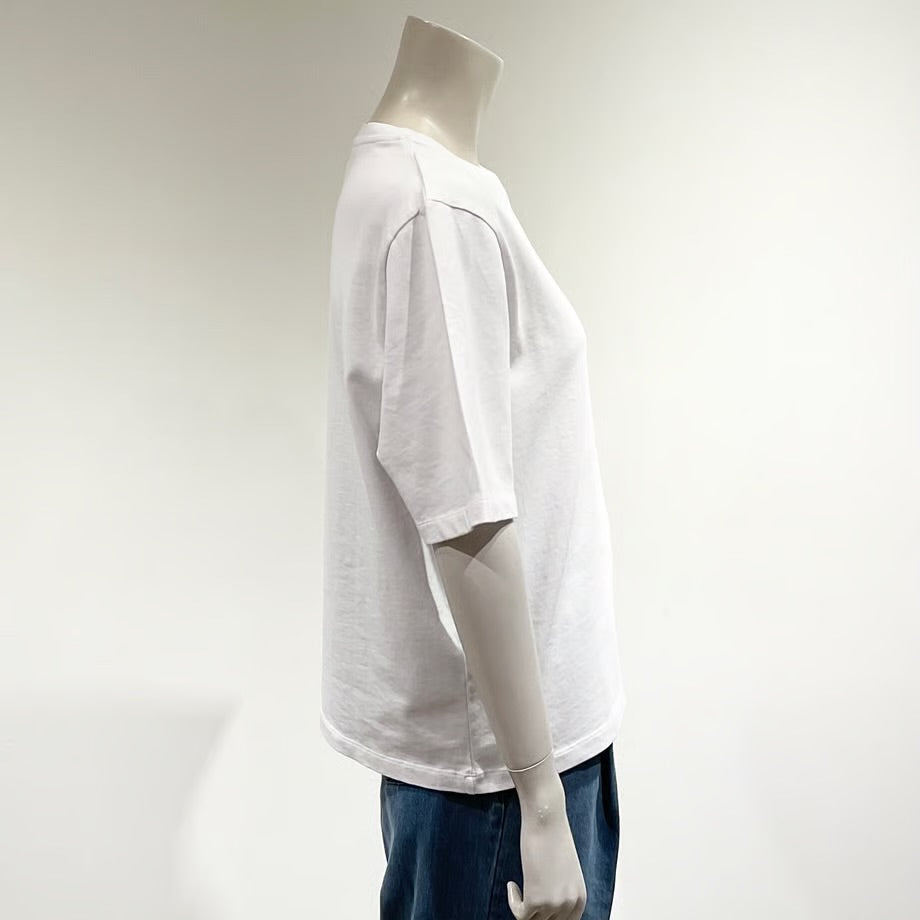 MAISON KITSUNE/メゾンキツネ ボールド フォックスヘッド パッチ コンフォート Tシャツ レディース