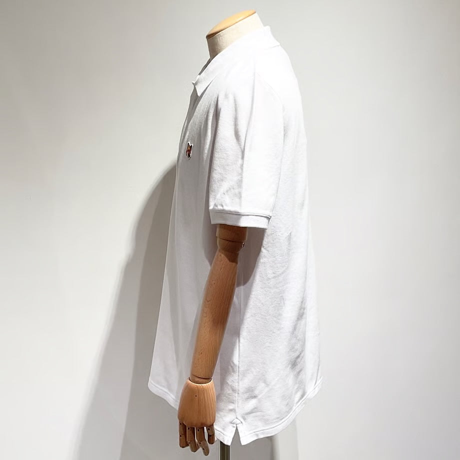 MAISON KITSUNE/メゾンキツネ フォックスヘッド パッチ レギュラー ポロ