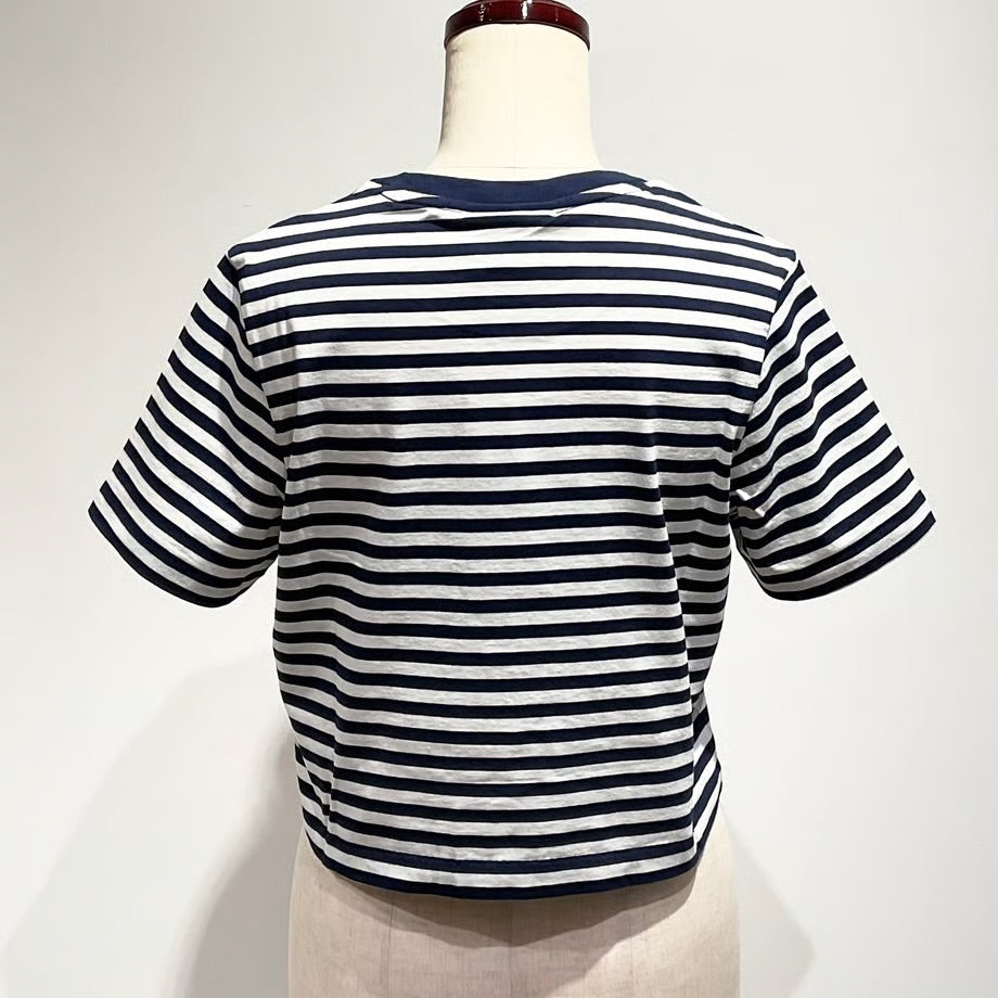 MAISON KITSUNE/メゾンキツネ ハンドライティング ショート丈 Tシャツ