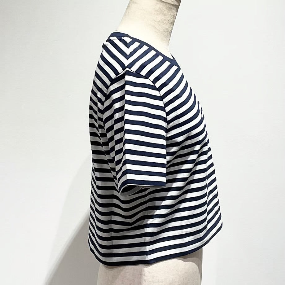 MAISON KITSUNE/メゾンキツネ ハンドライティング ショート丈 Tシャツ