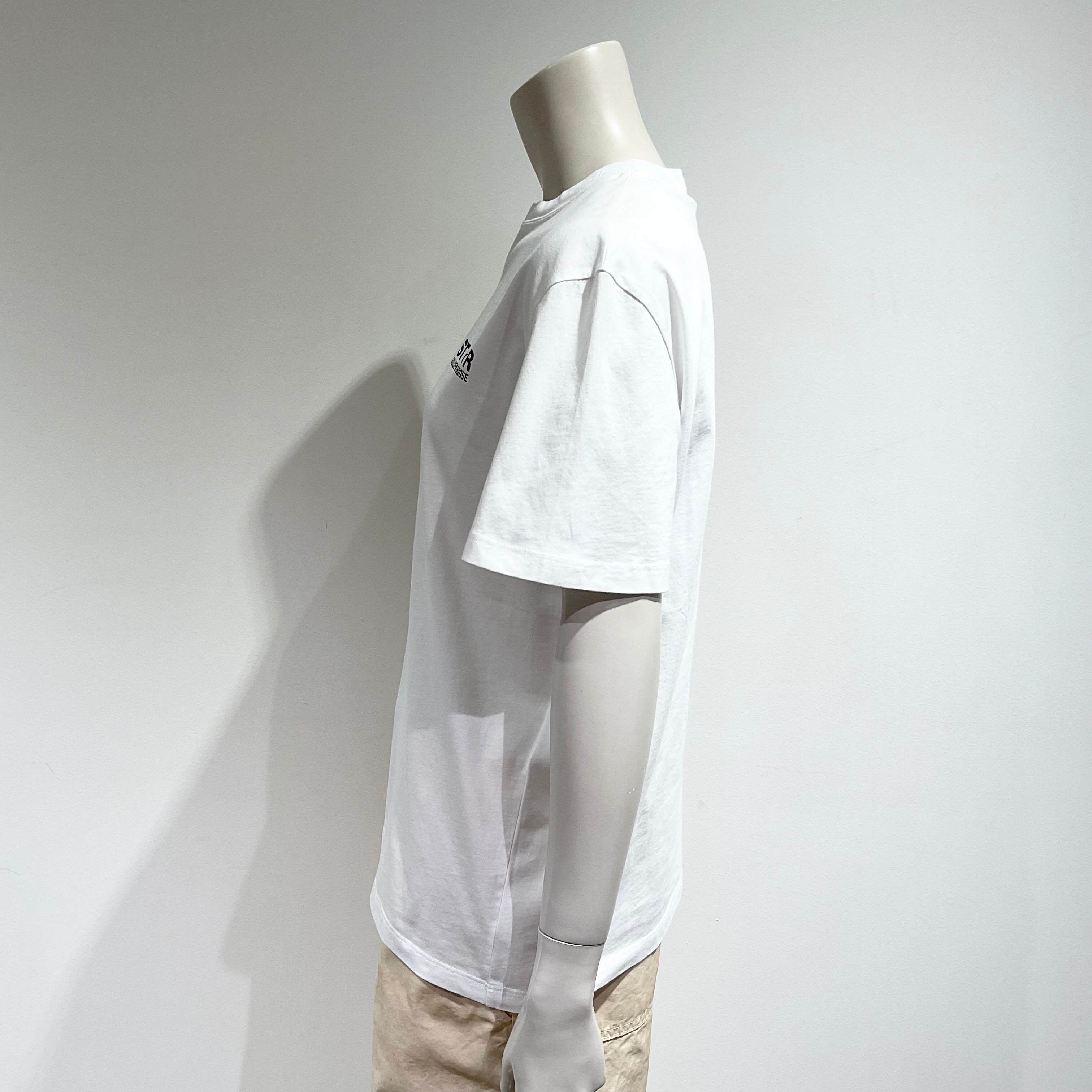 GOLDENGOOSE/ゴールデングース コントラストロゴ Tシャツ